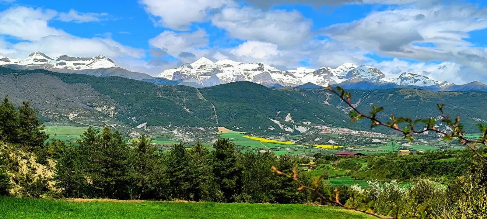 Excursión organizada por Unizar a Barós y Ullué. Foto Joaquín Santafé