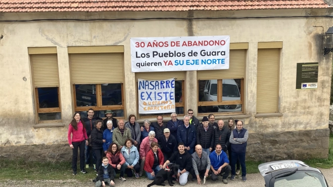 Vecinos reclaman la ejecución del Eje Norte de Guara.