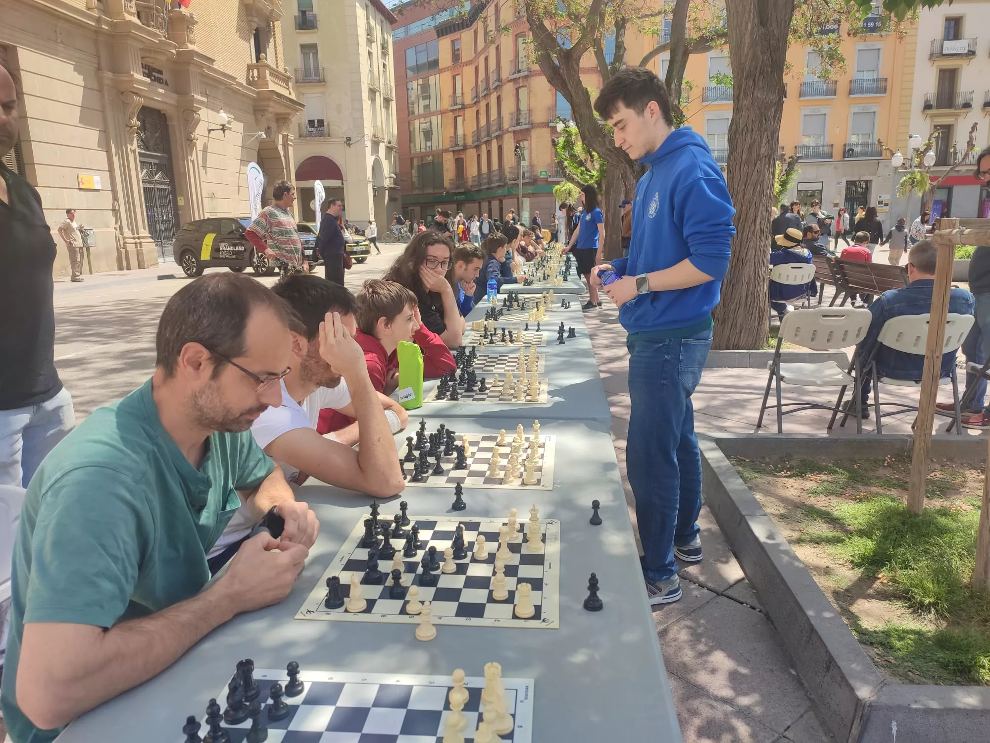 Simultáneas de ajedrez "Ciudad de Huesca"