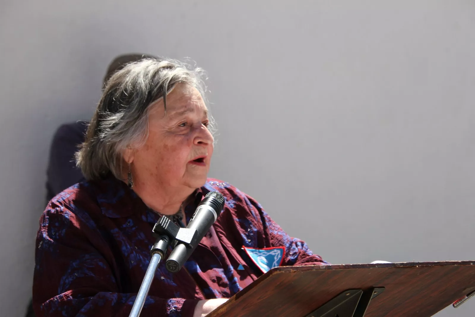 Homenaje en Leciñena a sus once vecinos deportados en campos de concentración nazis. Foto Carlos Neofato