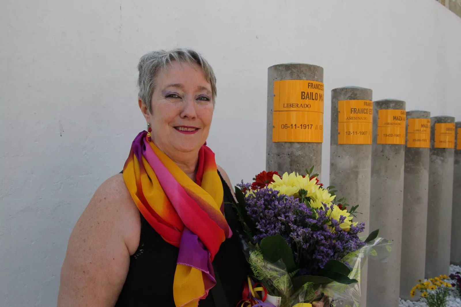 Homenaje en Leciñena a sus once vecinos deportados en campos de concentración nazis. Foto Carlos Neofato