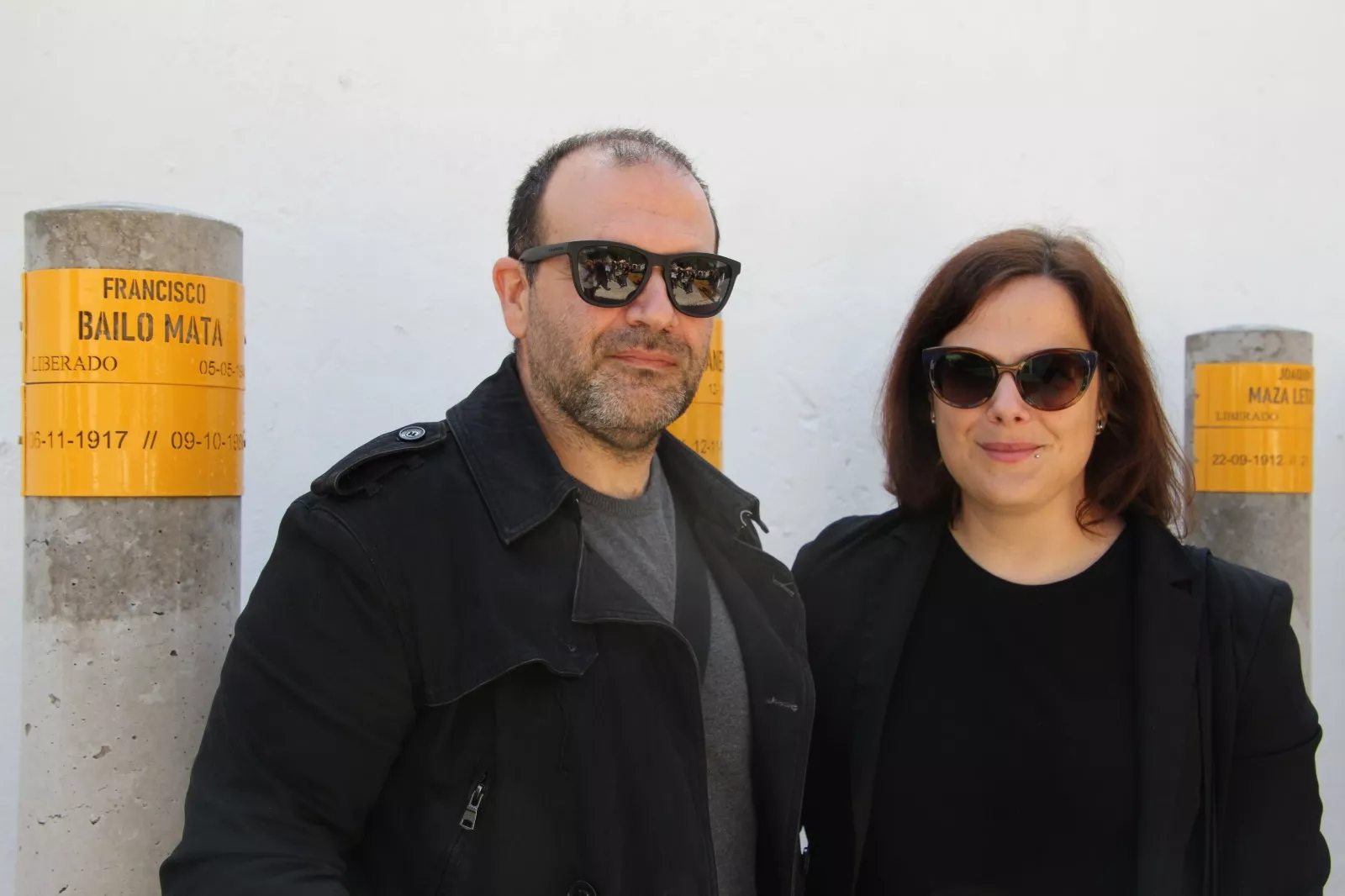 Homenaje en Leciñena a sus once vecinos deportados en campos de concentración nazis. Foto Carlos Neofato
