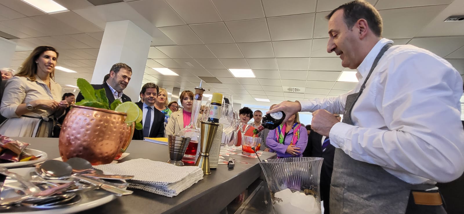 Inauguración del Centro de Innovación en Gastronomía de Aragón