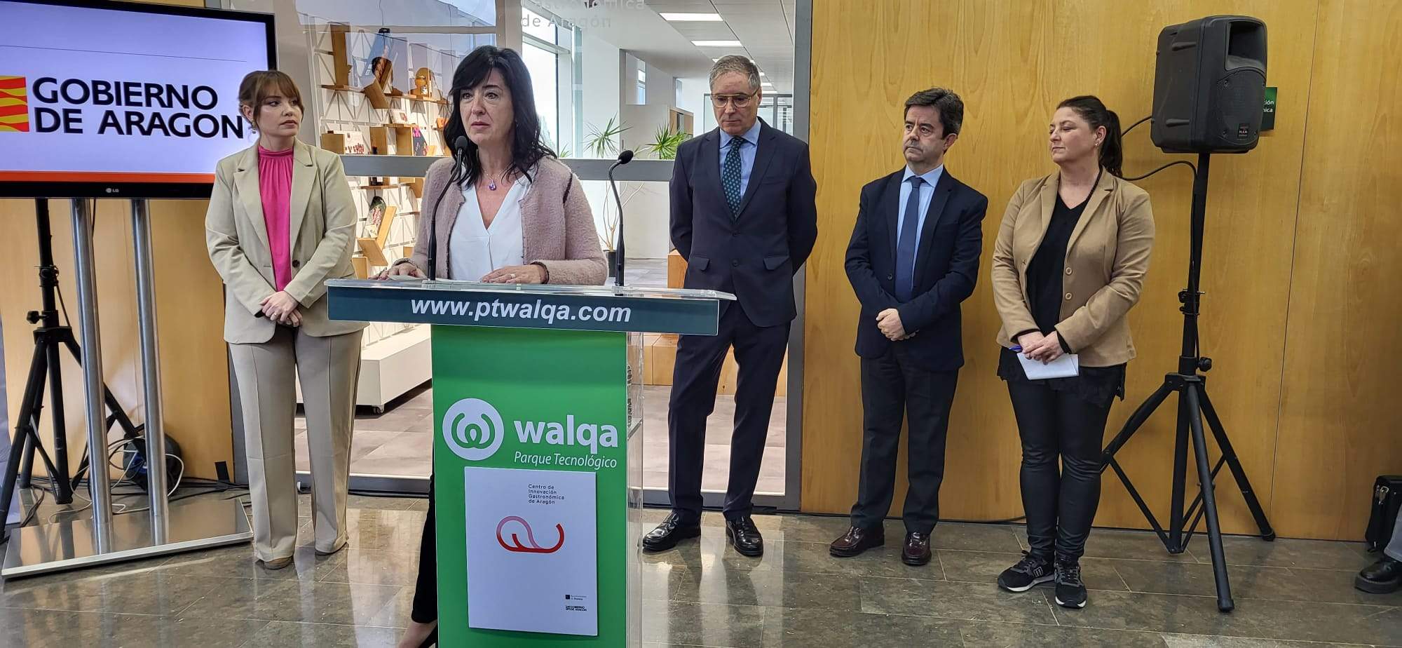 Inauguración del Centro de Innovación en Gastronomía de Aragón