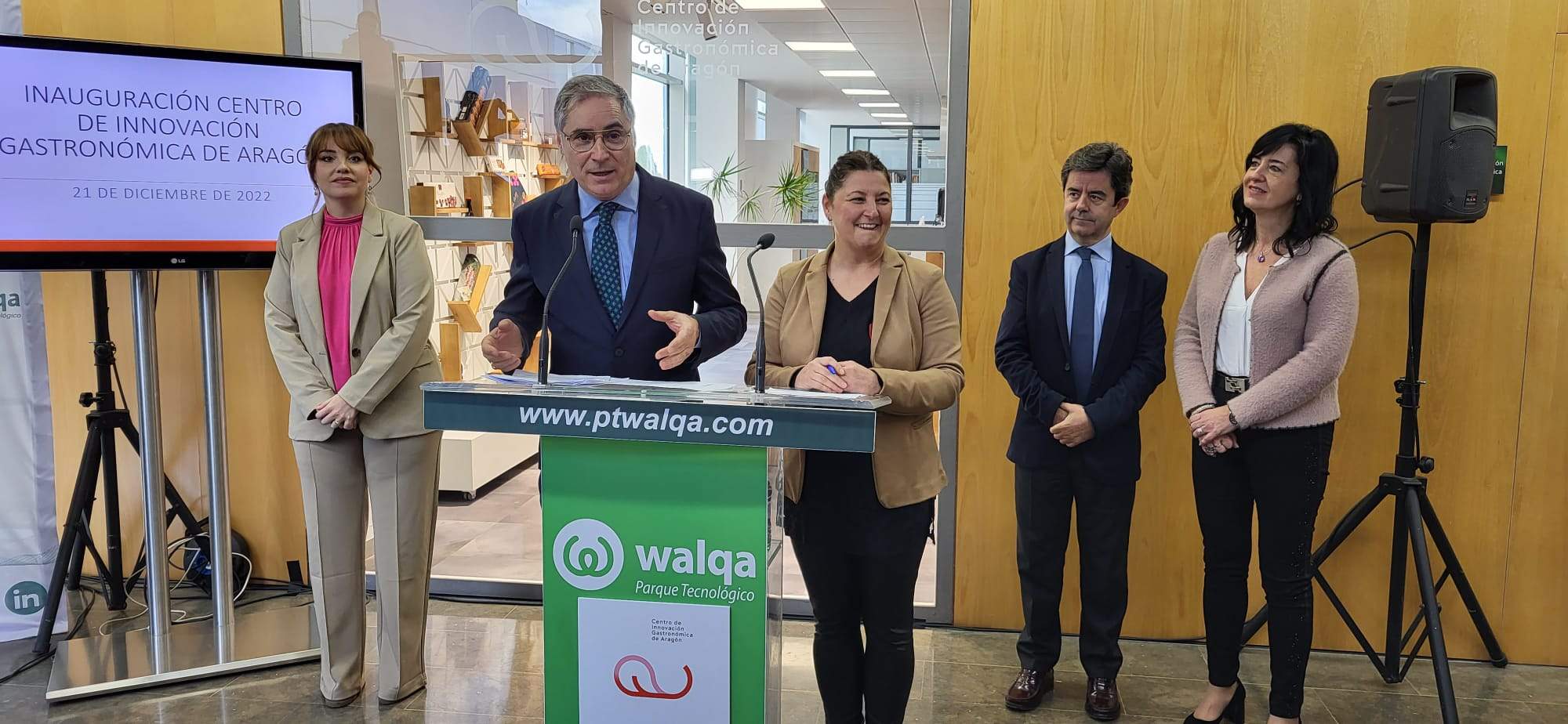 Inauguración del Centro de Innovación en Gastronomía de Aragón