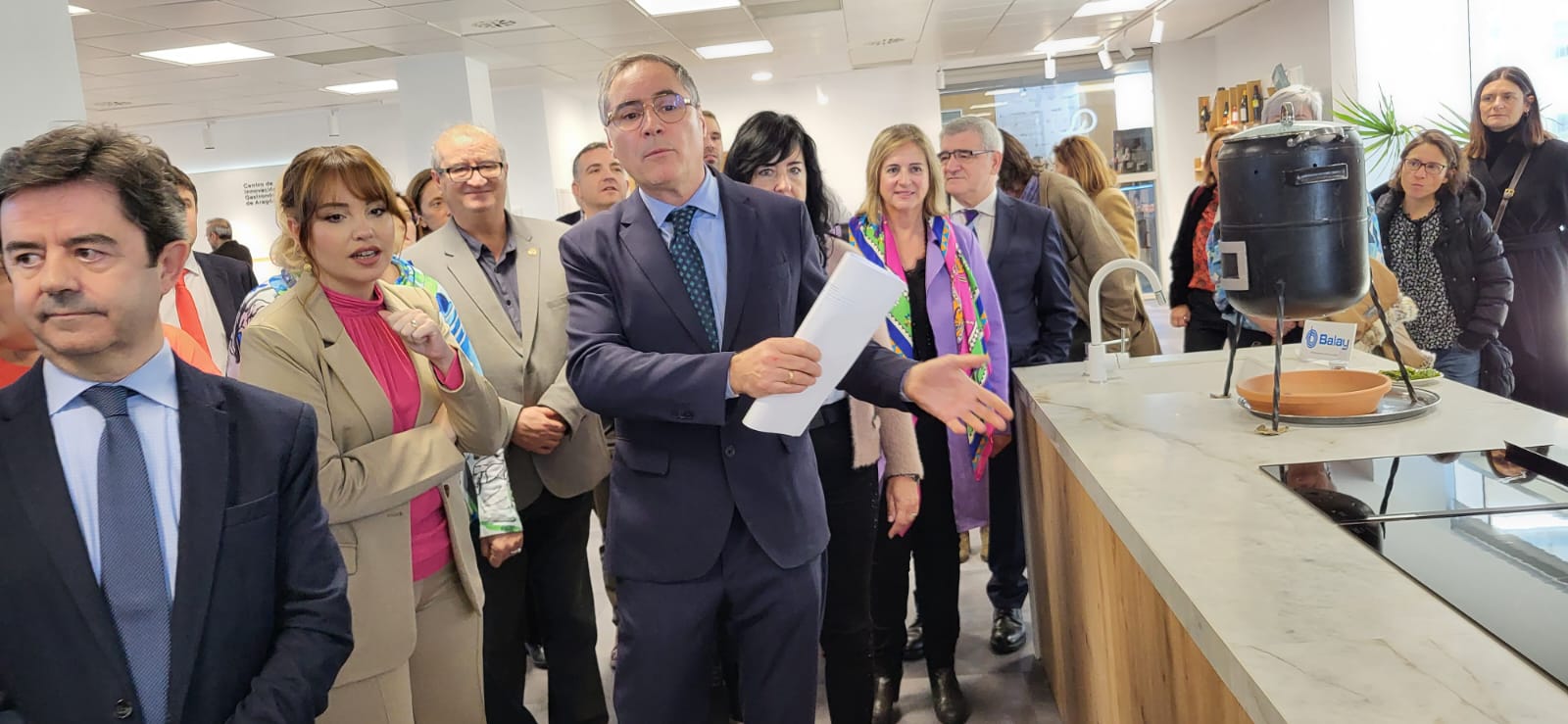 Inauguración del Centro de Innovación en Gastronomía de Aragón