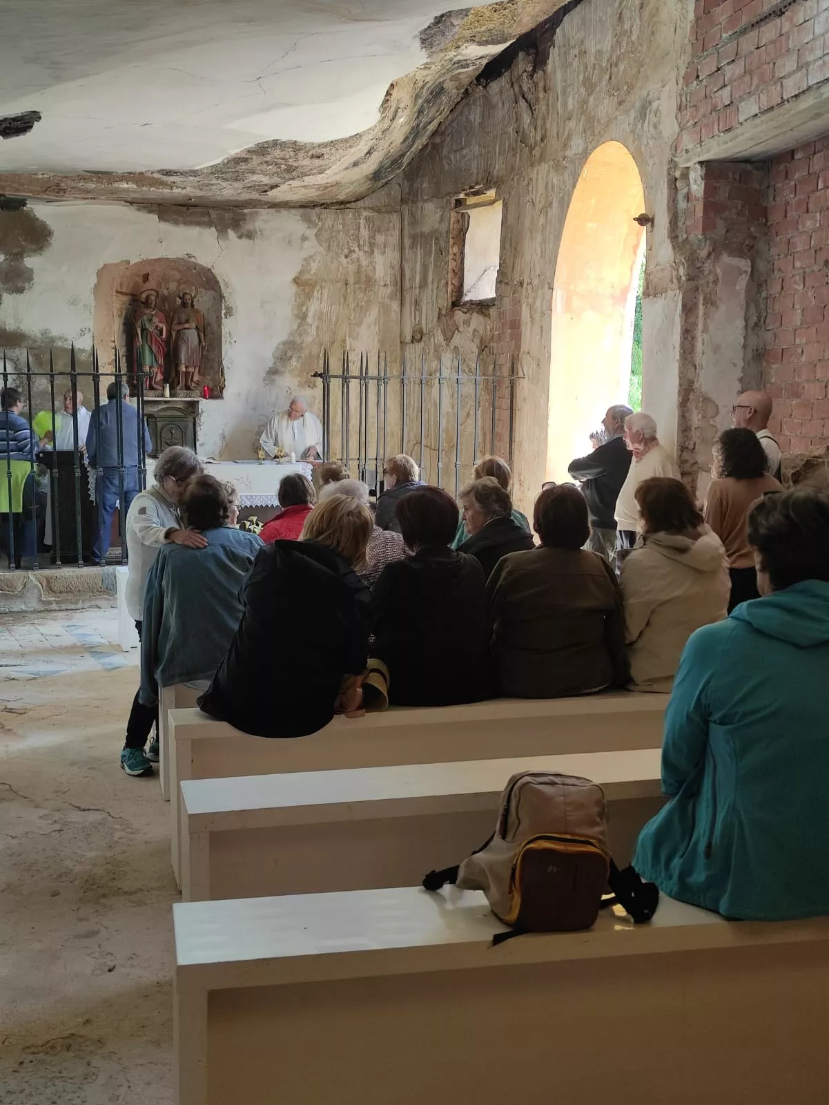 Romería de los nueve pueblos a San Cosme y San Damián en Panzano. Foto Fernando Paules