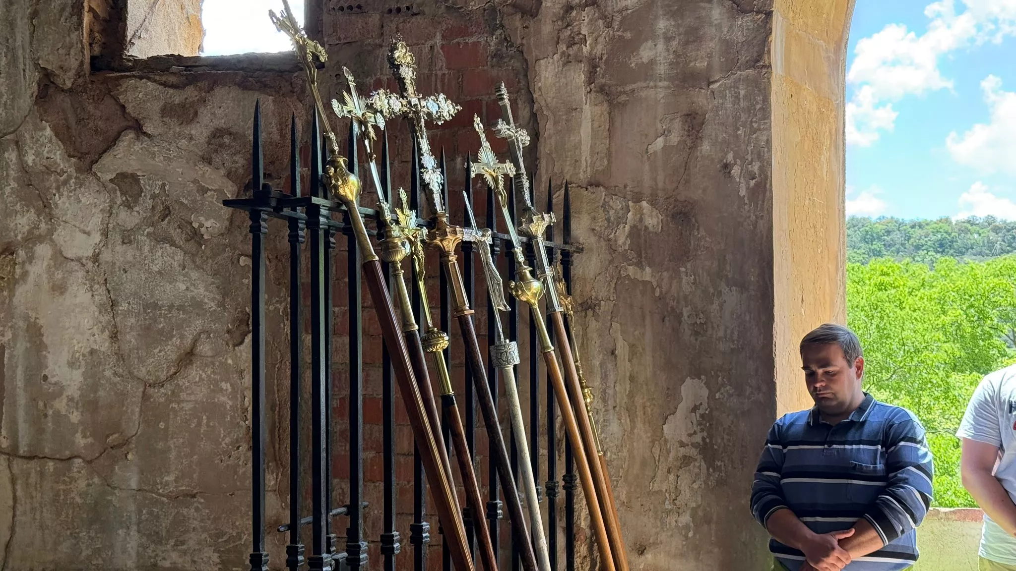 Romería de los nueve pueblos a San Cosme y San Damián en Panzano. Foto Ignacio Almudévar