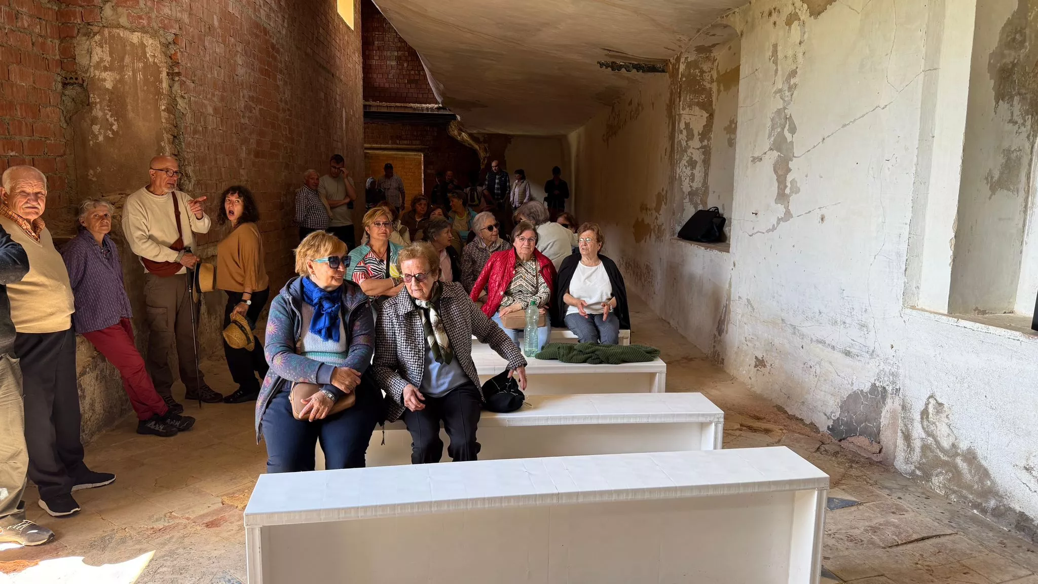 Romería de los nueve pueblos a San Cosme y San Damián en Panzano. Foto Ignacio Almudévar