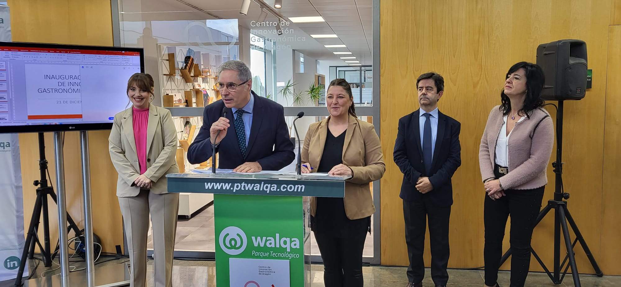 Inauguración del Centro de Innovación en Gastronomía de Aragón