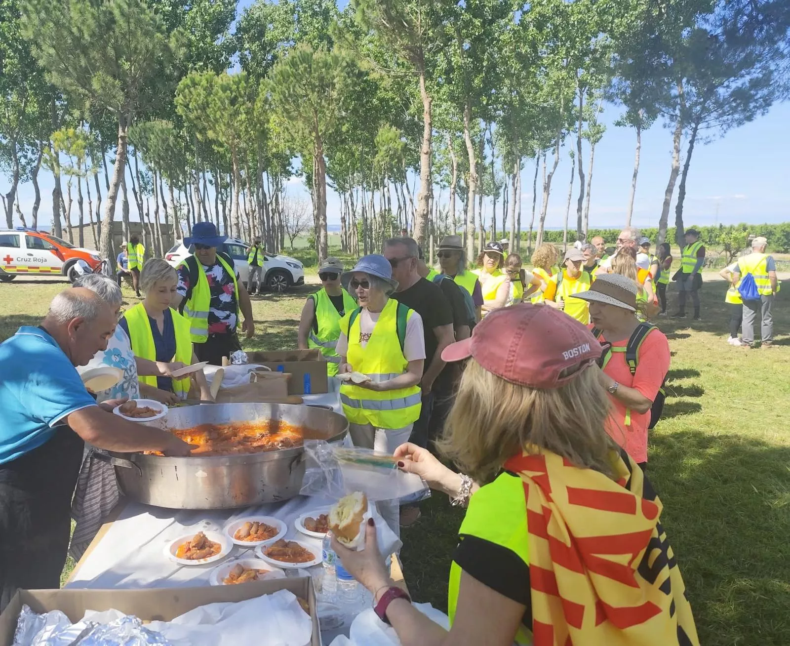 Andada Popular por una Carretera A-1239 Albalate de Cinca-Esplús segura