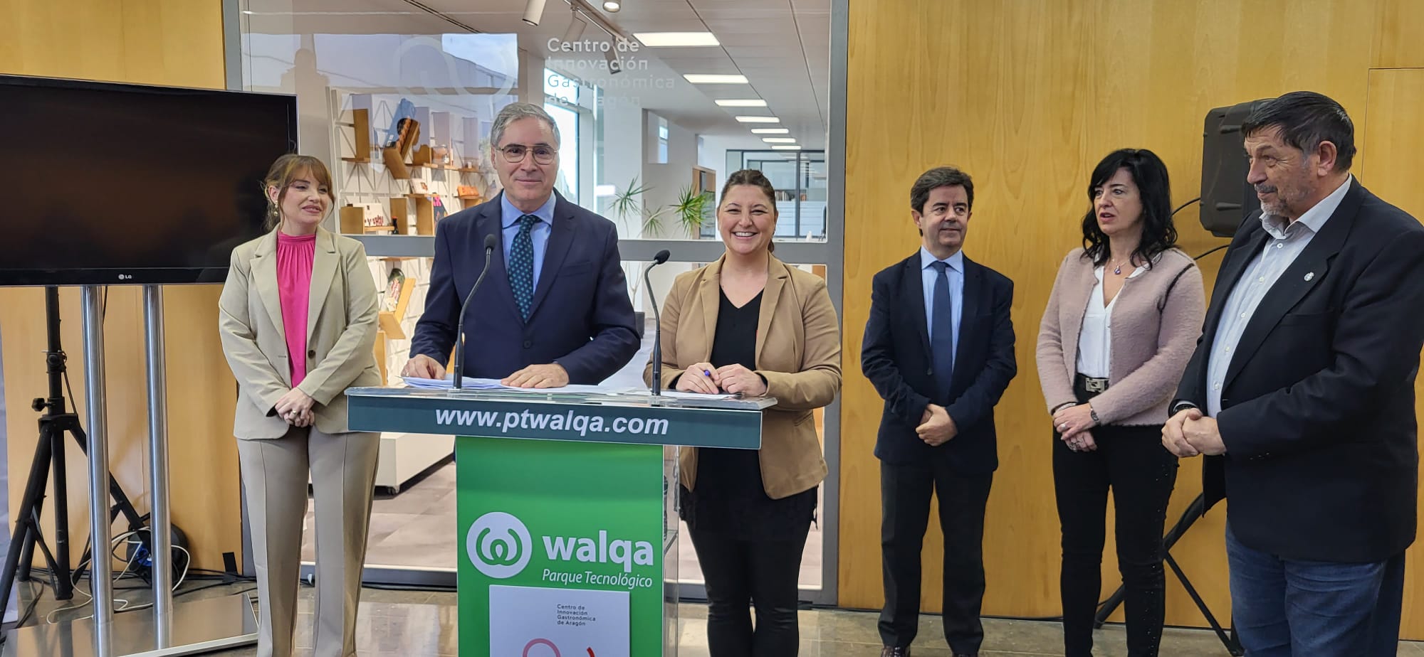 Inauguración del Centro de Innovación en Gastronomía de Aragón