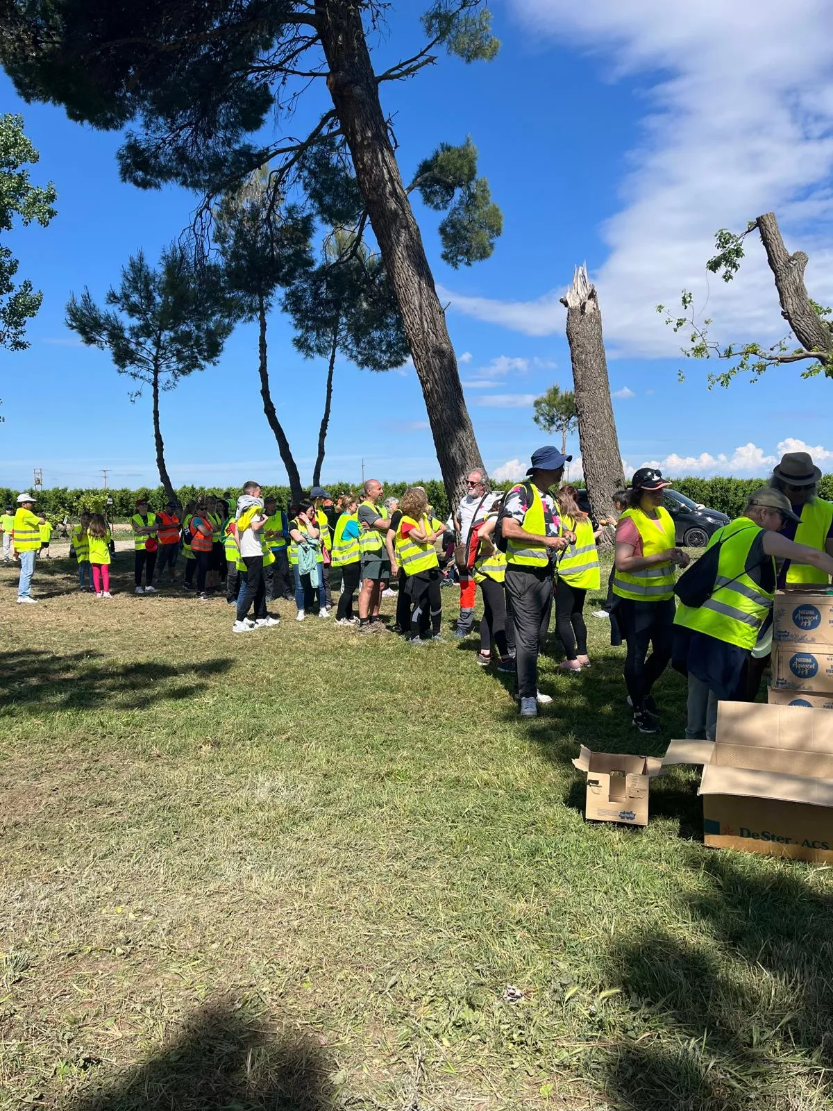 Andada Popular por una Carretera A-1239 Albalate de Cinca-Esplús segura