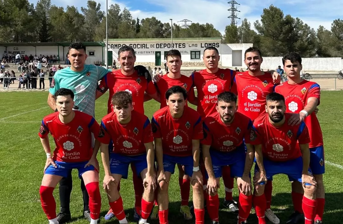 Once del CD Castejón de Monegros este domingo en su partido en Bujaraloz. Segunda Regional: finaliza la liga y estos son los equipos que jugarán el playoff.