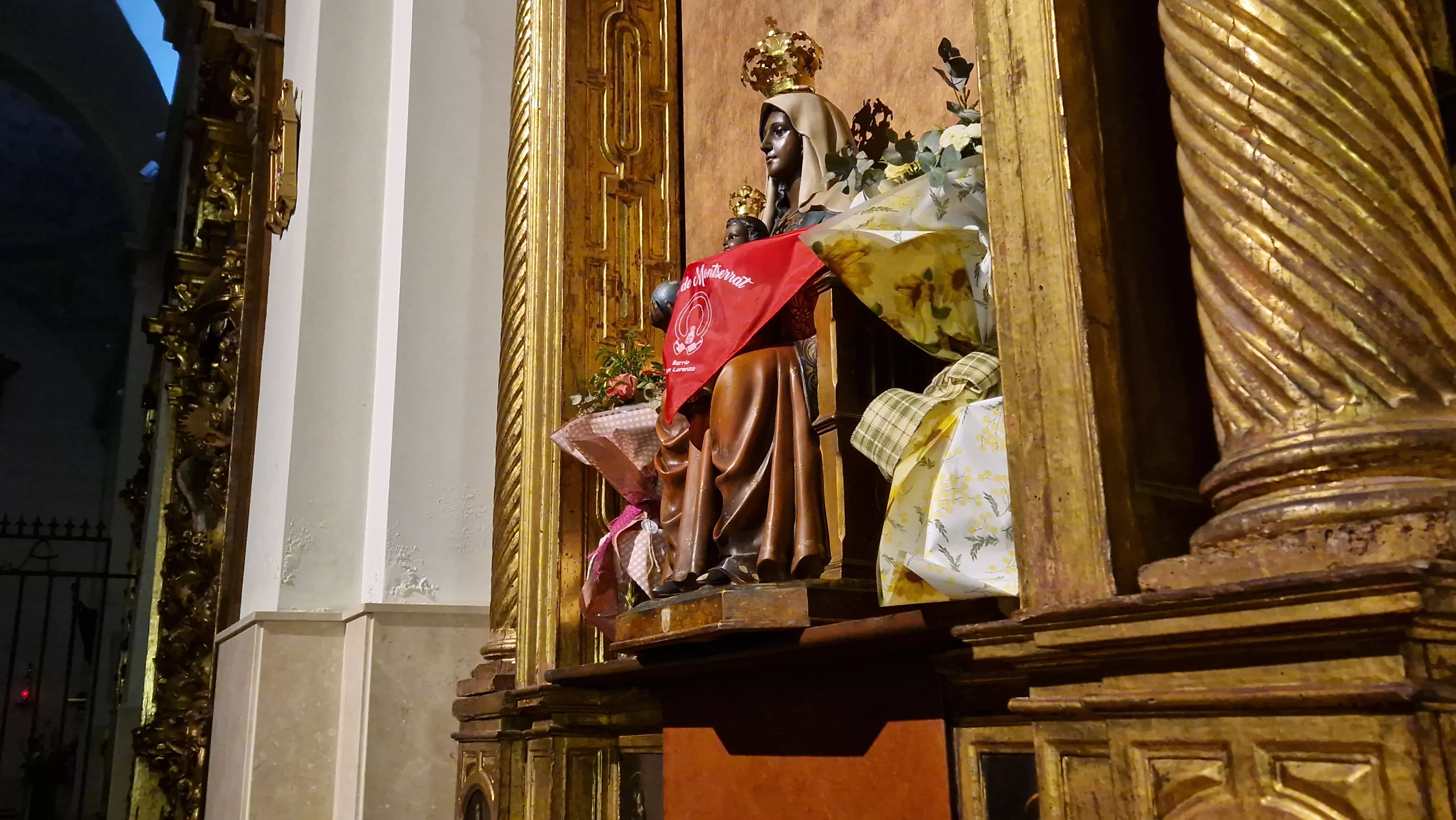 Virgen de Montserrat. Foto Myriam Martínez