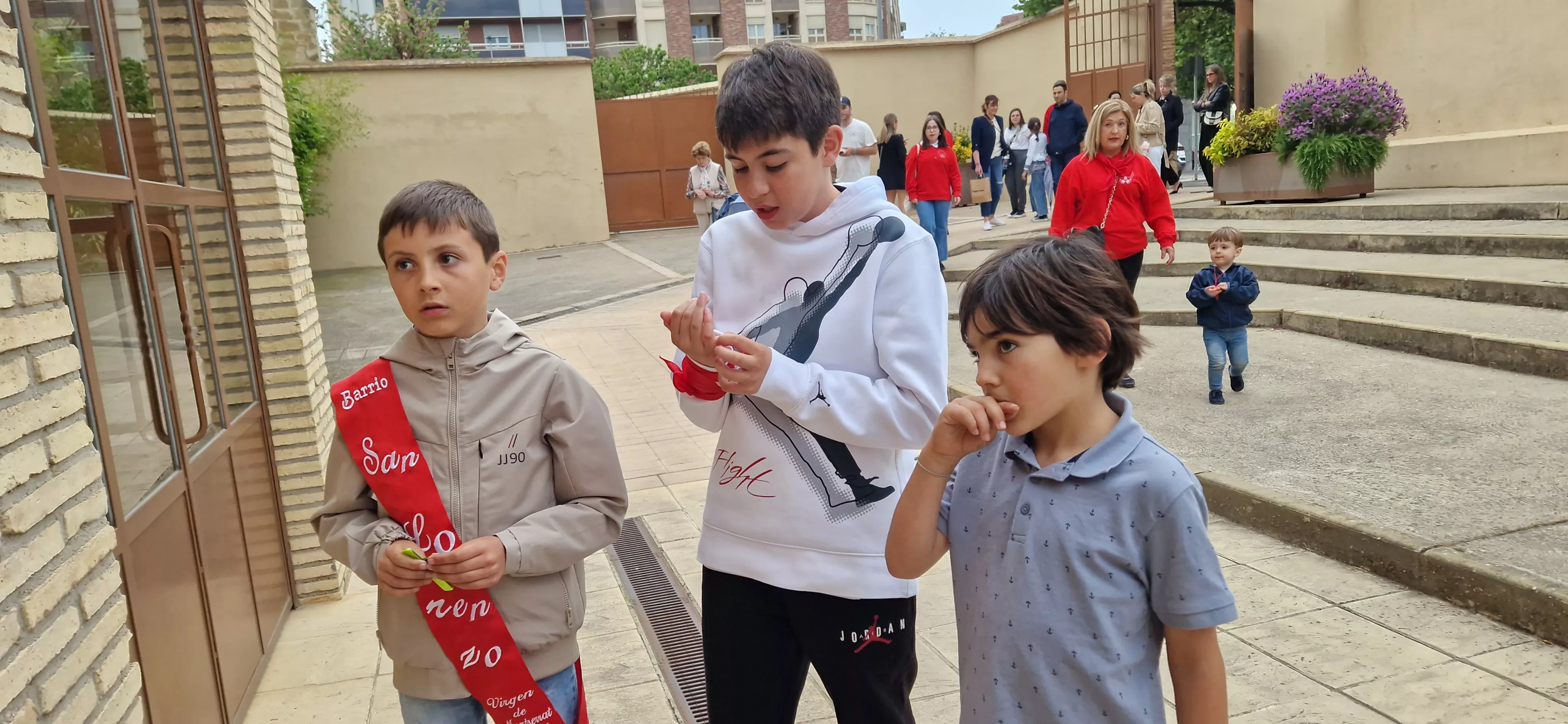Las fiestas del barrio de San Lorenzo se acaban.  Foto Myriam Martínez