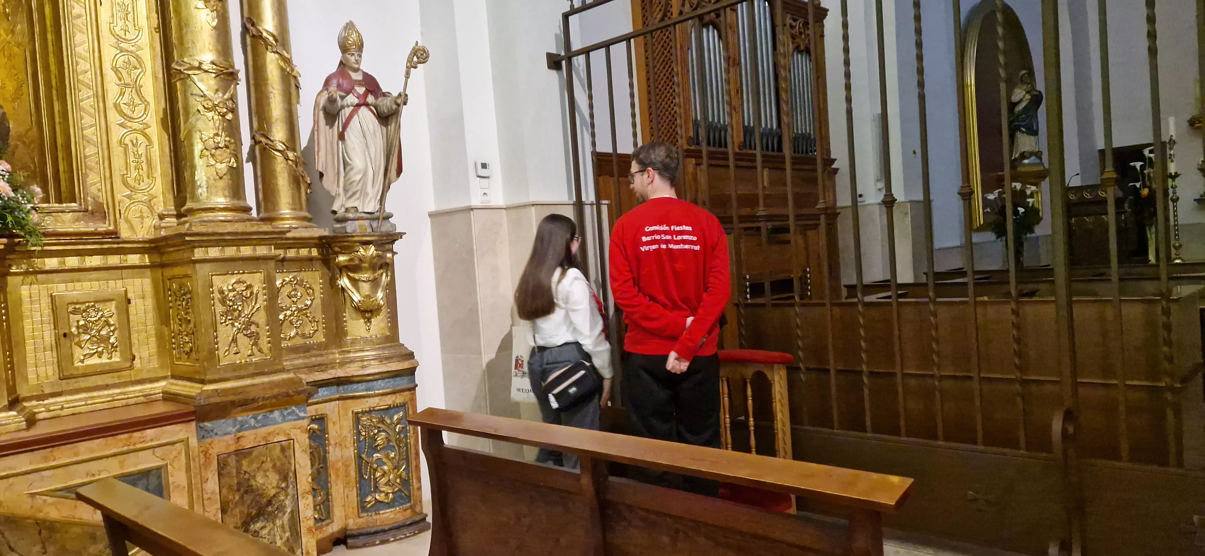 Las fiestas del barrio de San Lorenzo se acaban.  Foto Myriam Martínez