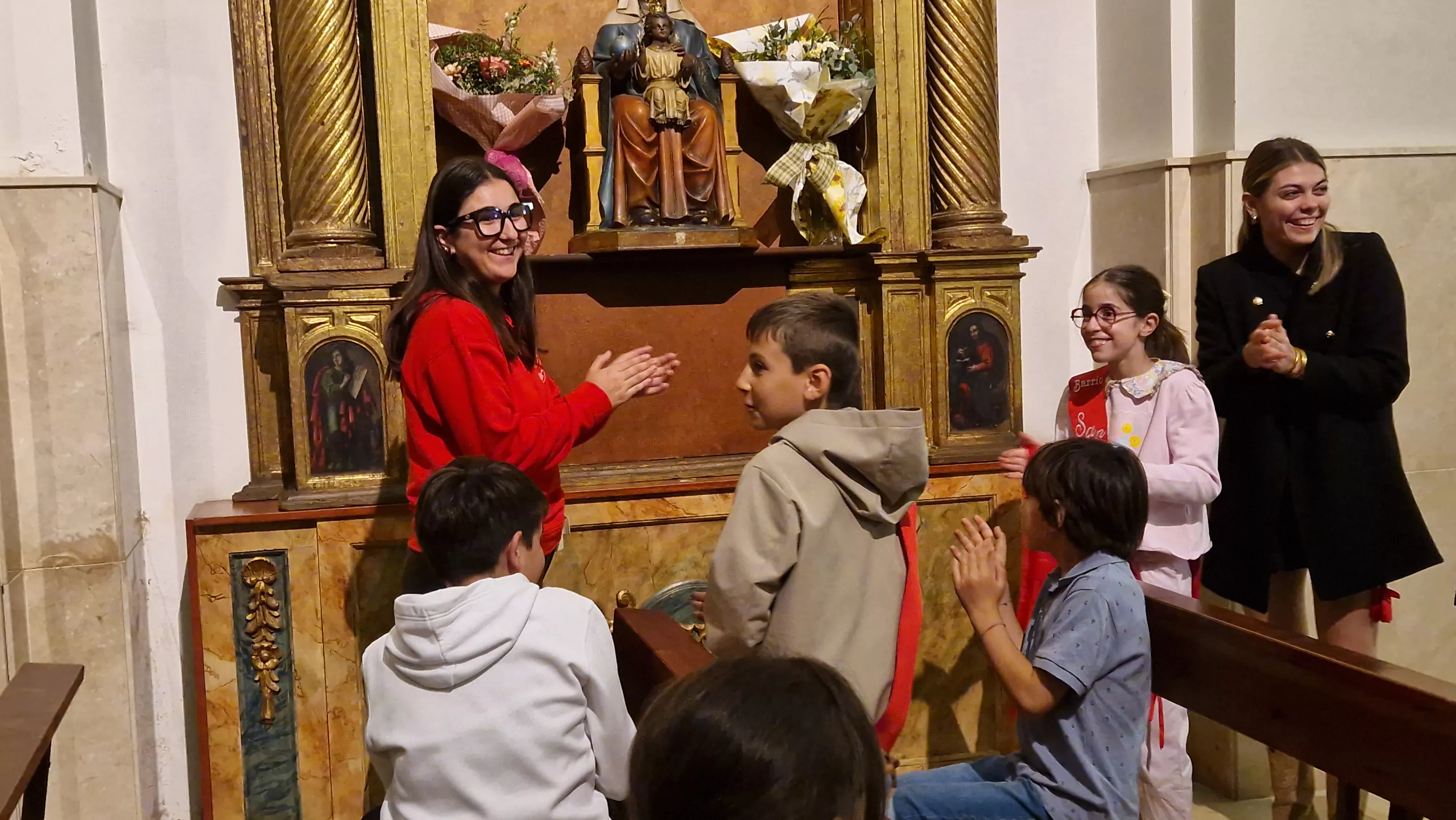 Las fiestas del barrio de San Lorenzo se acaban.  Foto Myriam Martínez