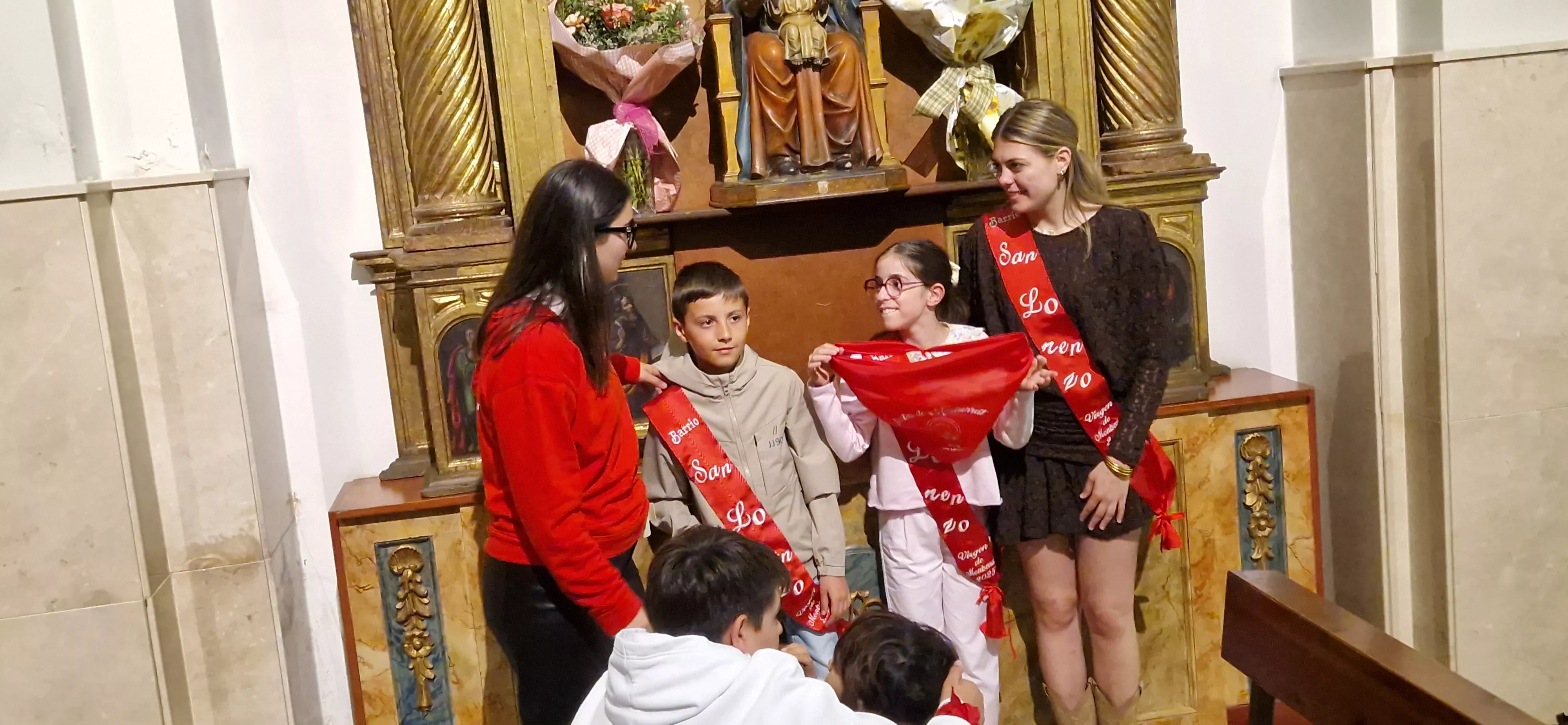 Las fiestas del barrio de San Lorenzo se acaban.  Foto Myriam Martínez