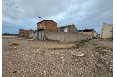 Calle La Sabina de Lanaja que será arreglada con el POS