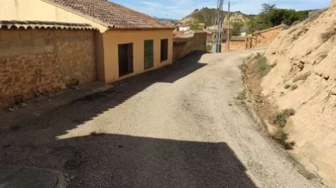 Pavimentación de caminos, en el POS de Lanaja Pavimentación de caminos, en el POS de Lanaja