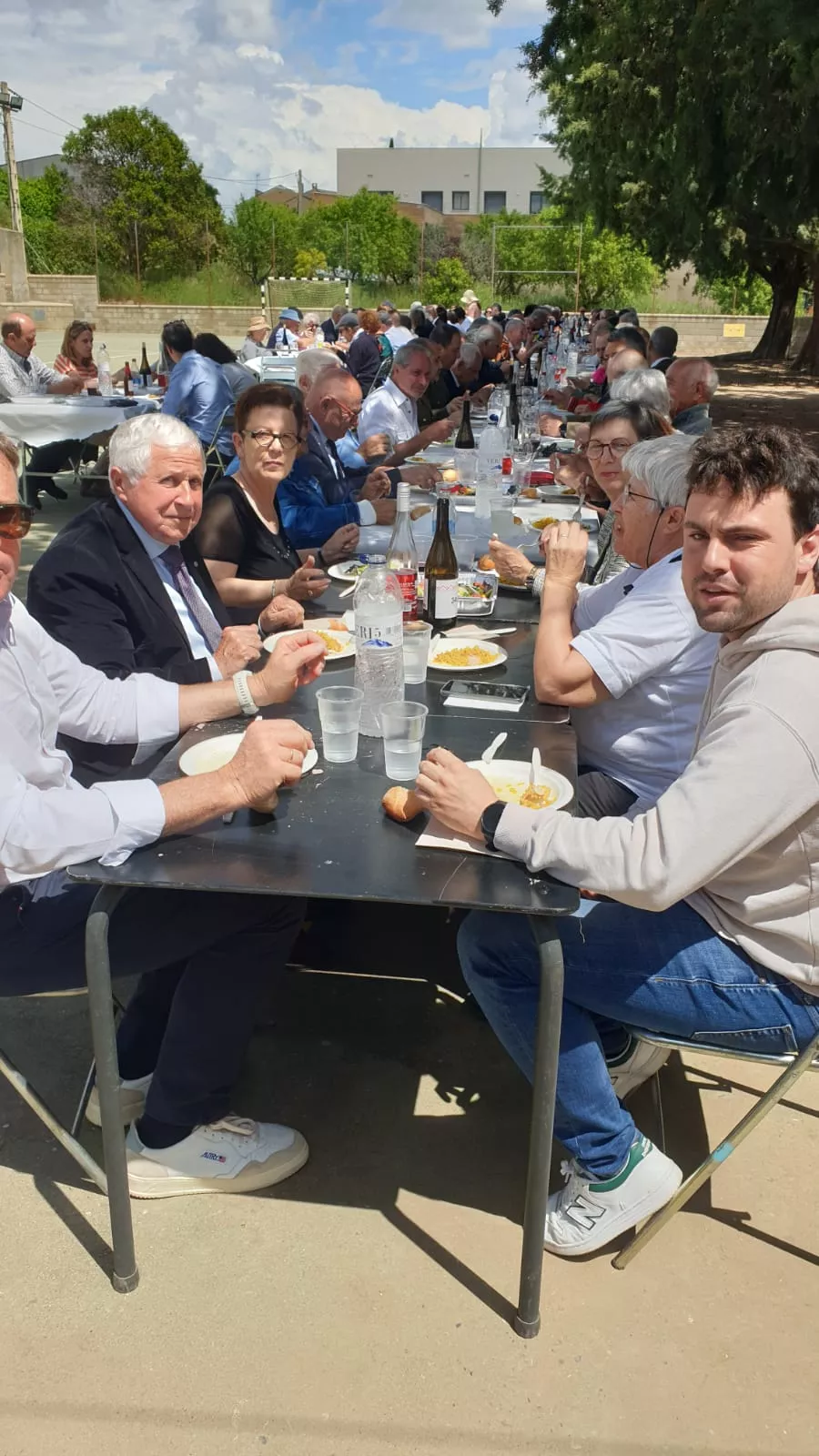 Celebración del 25 aniversario del monumento conmemorativo de la batalla de 1812 en Salas Altas