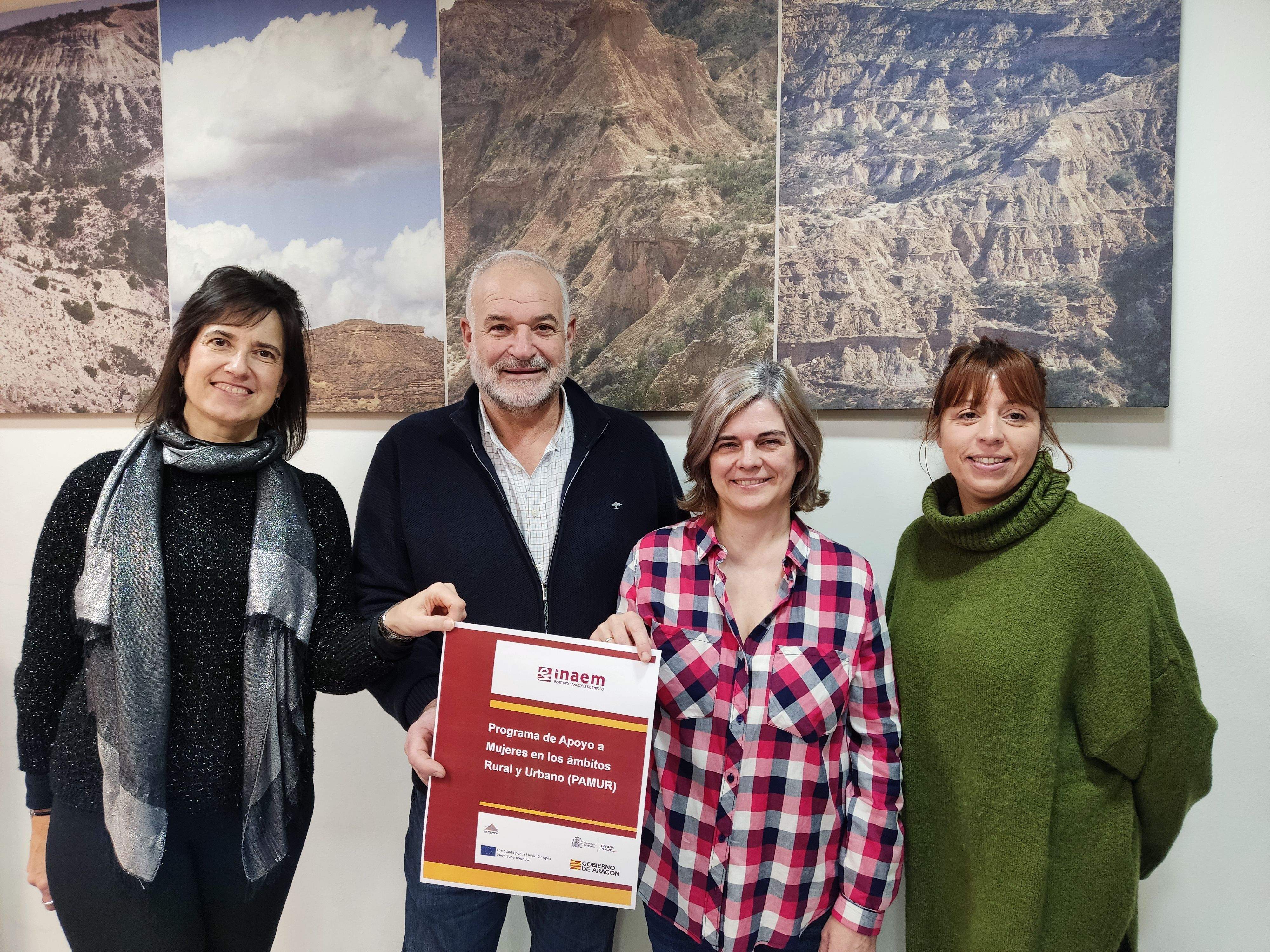 Montse Ordovás ha señalado que las mujeres son motor de desarrollo para Los Monegros.