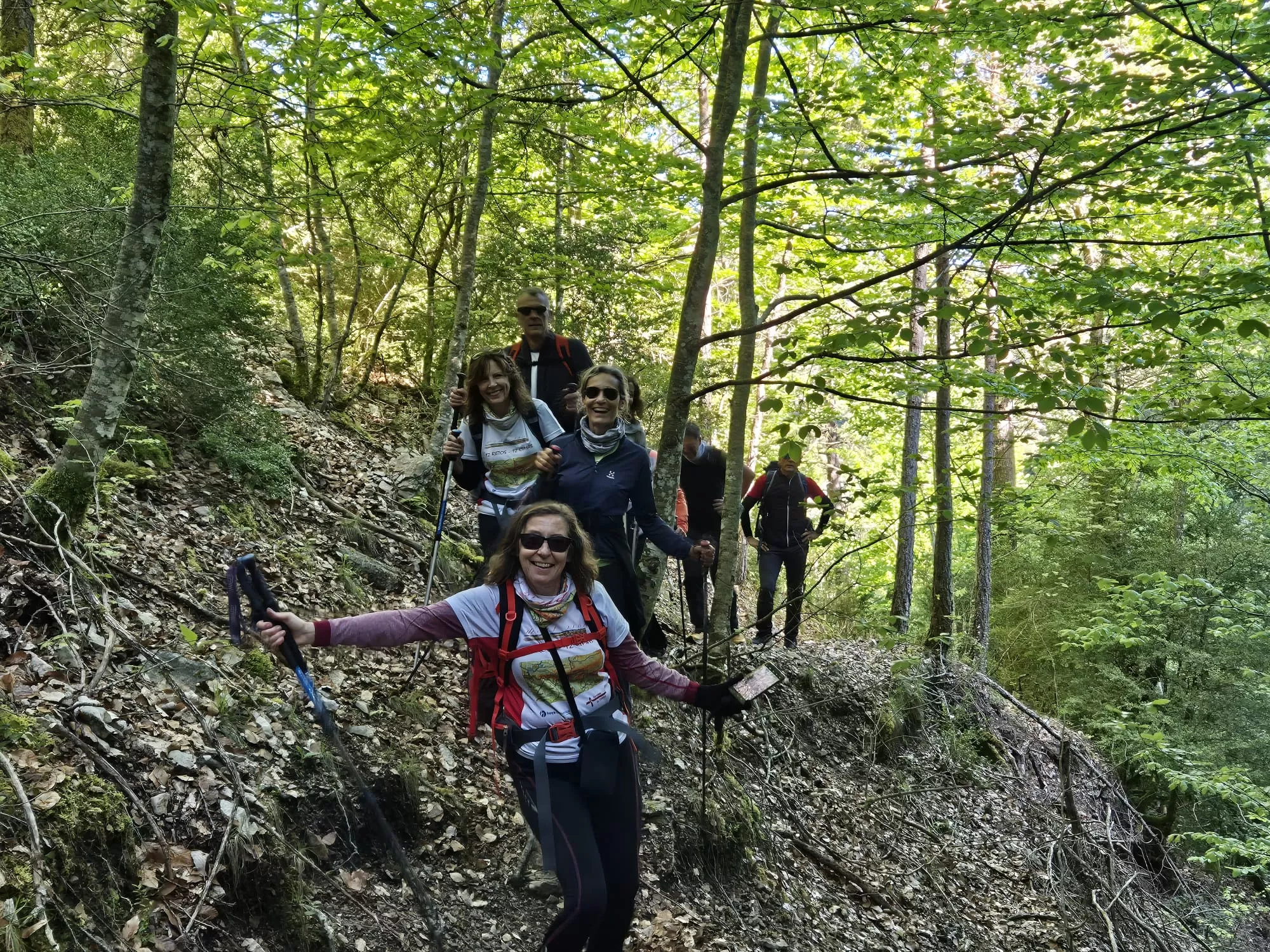 Reto de la cima del Tozal de Guara de los Javieres. Foto Juanlu Herrero
