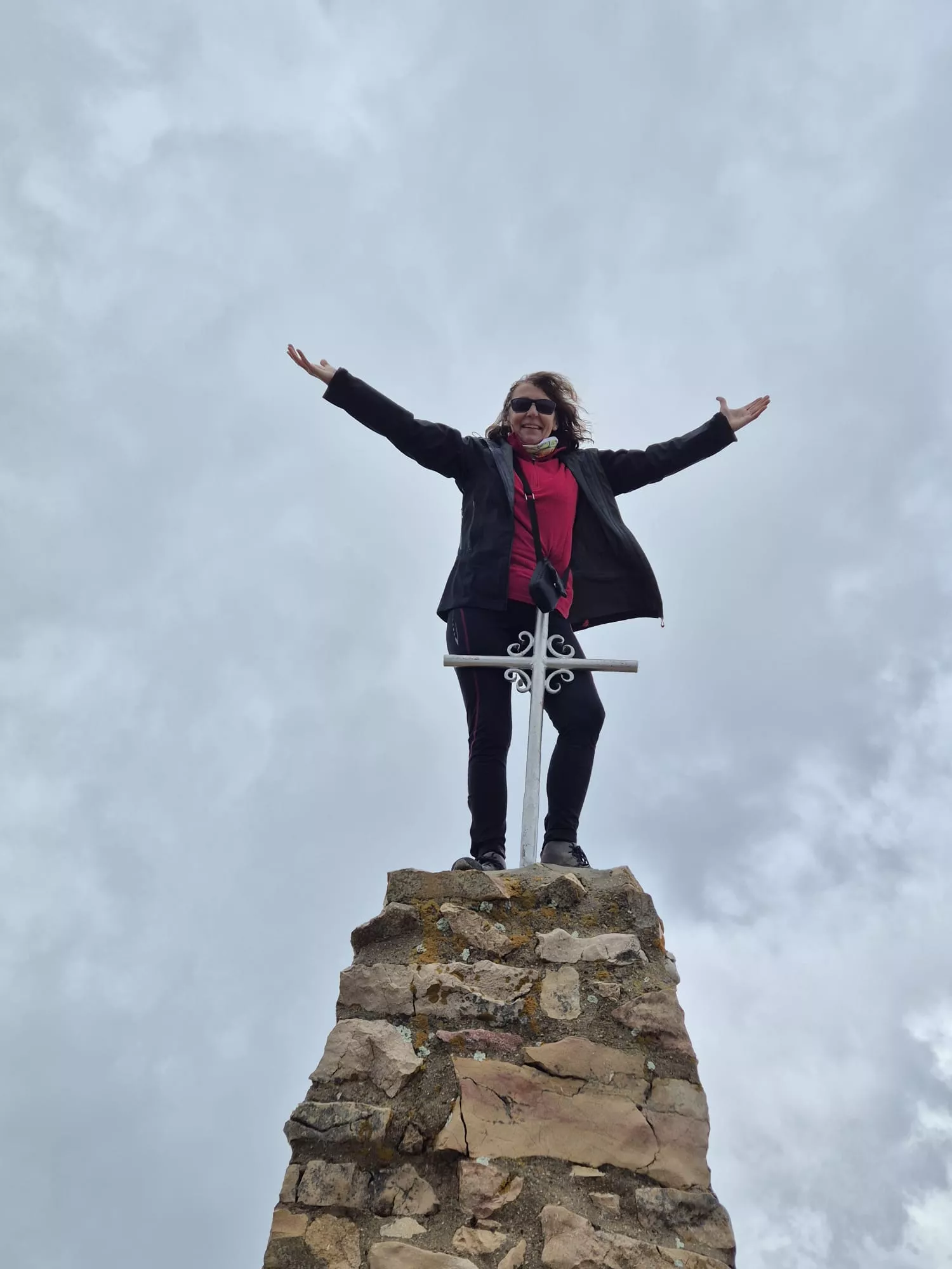 Reto de la cima del Tozal de Guara de los Javieres. Foto Juanlu Herrero