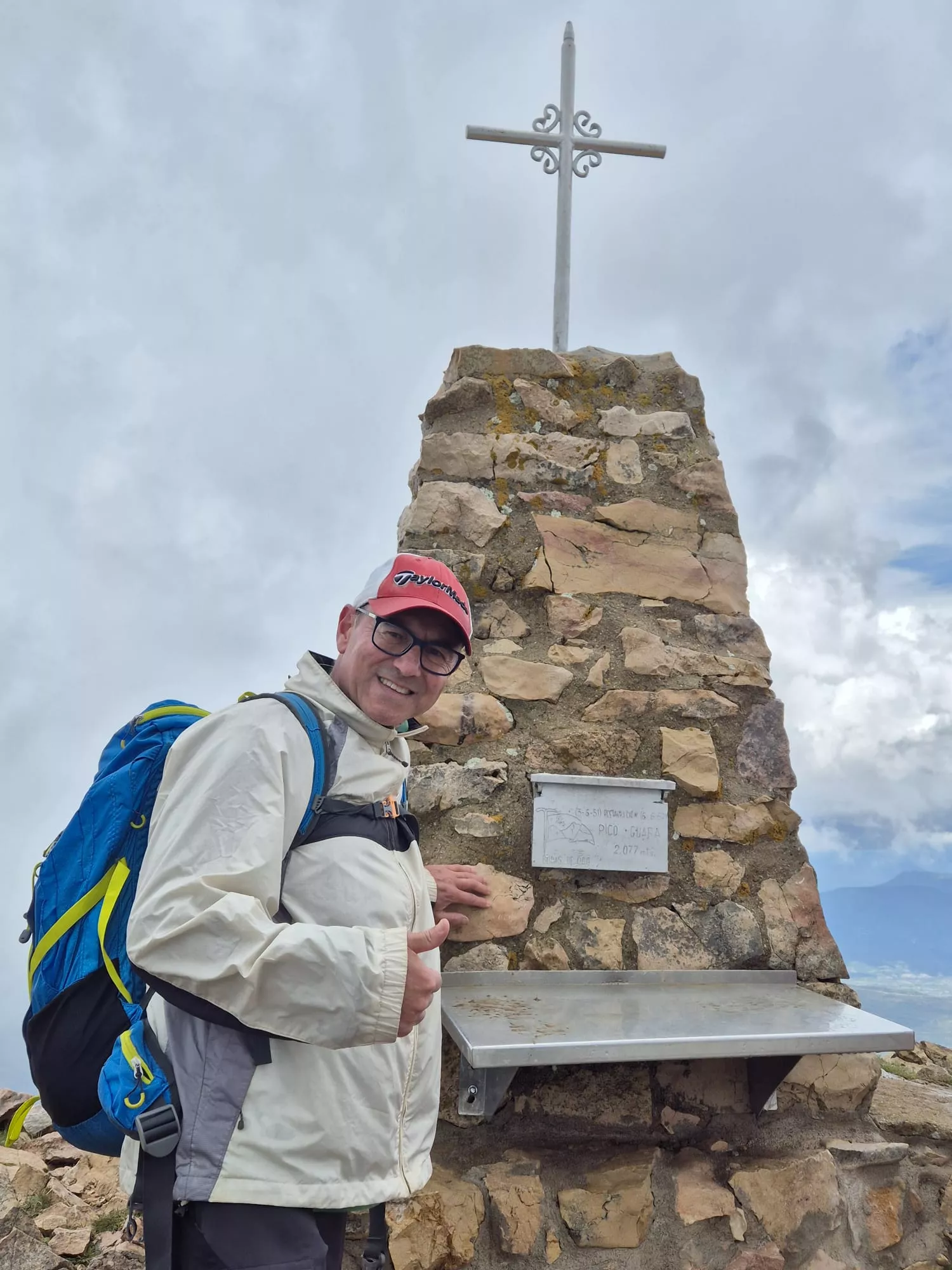 Reto de la cima del Tozal de Guara de los Javieres. Foto Juanlu Herrero