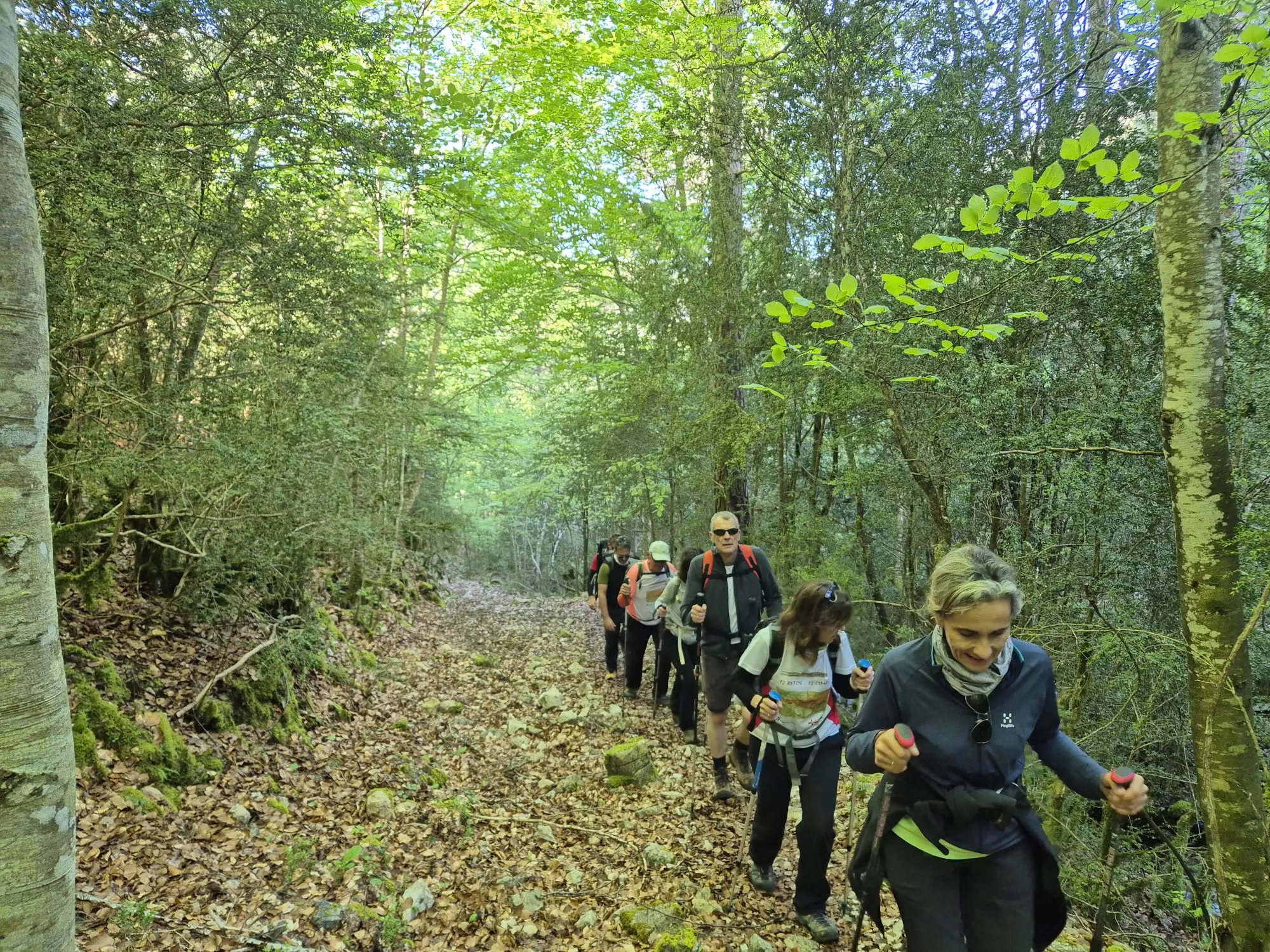 Reto de la cima del Tozal de Guara de los Javieres. Foto Juanlu Herrero