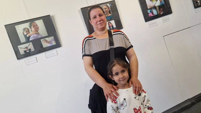 Exposición “Fotografías de mujer” de Barriofest 2025. Foto Myriam Martínez 