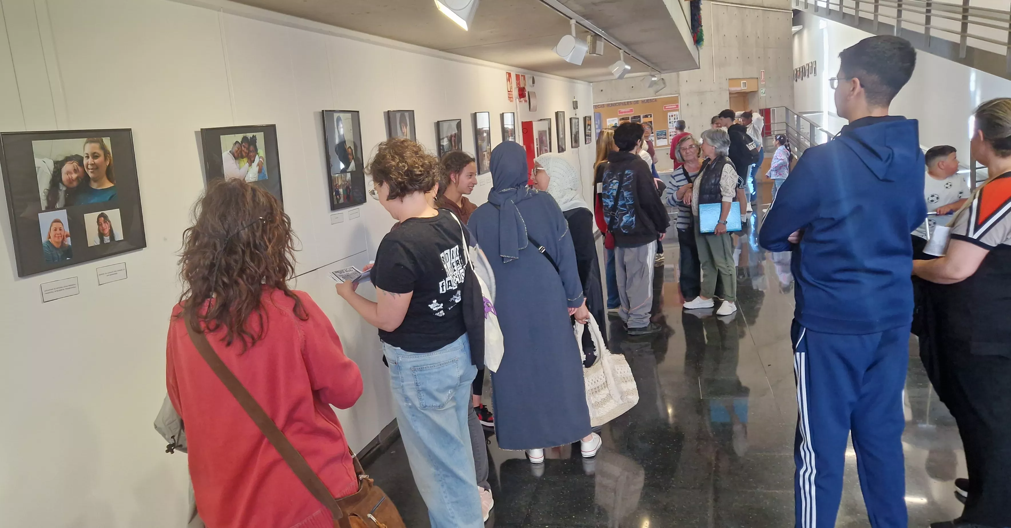 Exposición "Sensaciones” de Barriofest 2025. Foto Myriam Martínez 