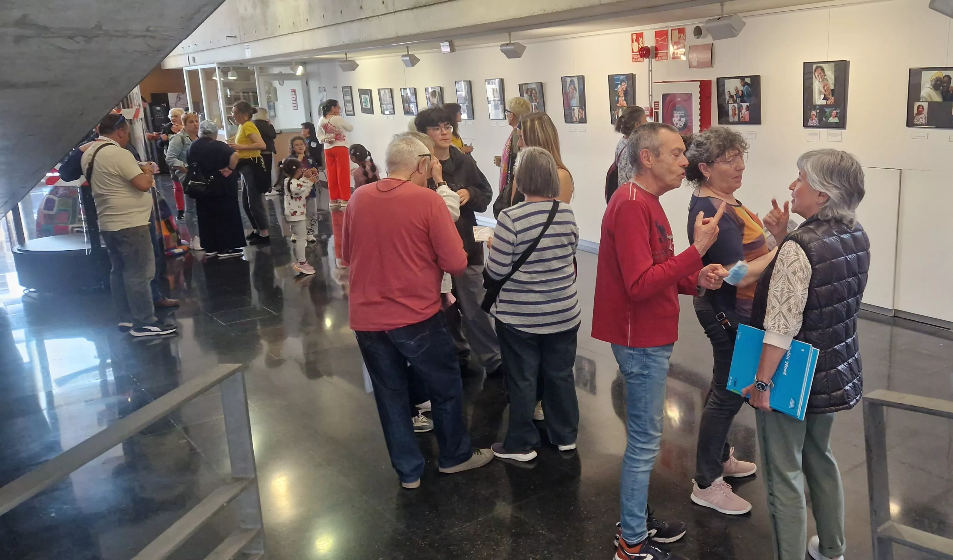 Exposición "Sensaciones” de Barriofest 2025. Foto Myriam Martínez 