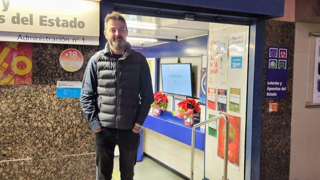 José Antonio Rufas, tercera generación en la Administración número 1 José Antonio Rufas, tercera generación en la Administración número 1