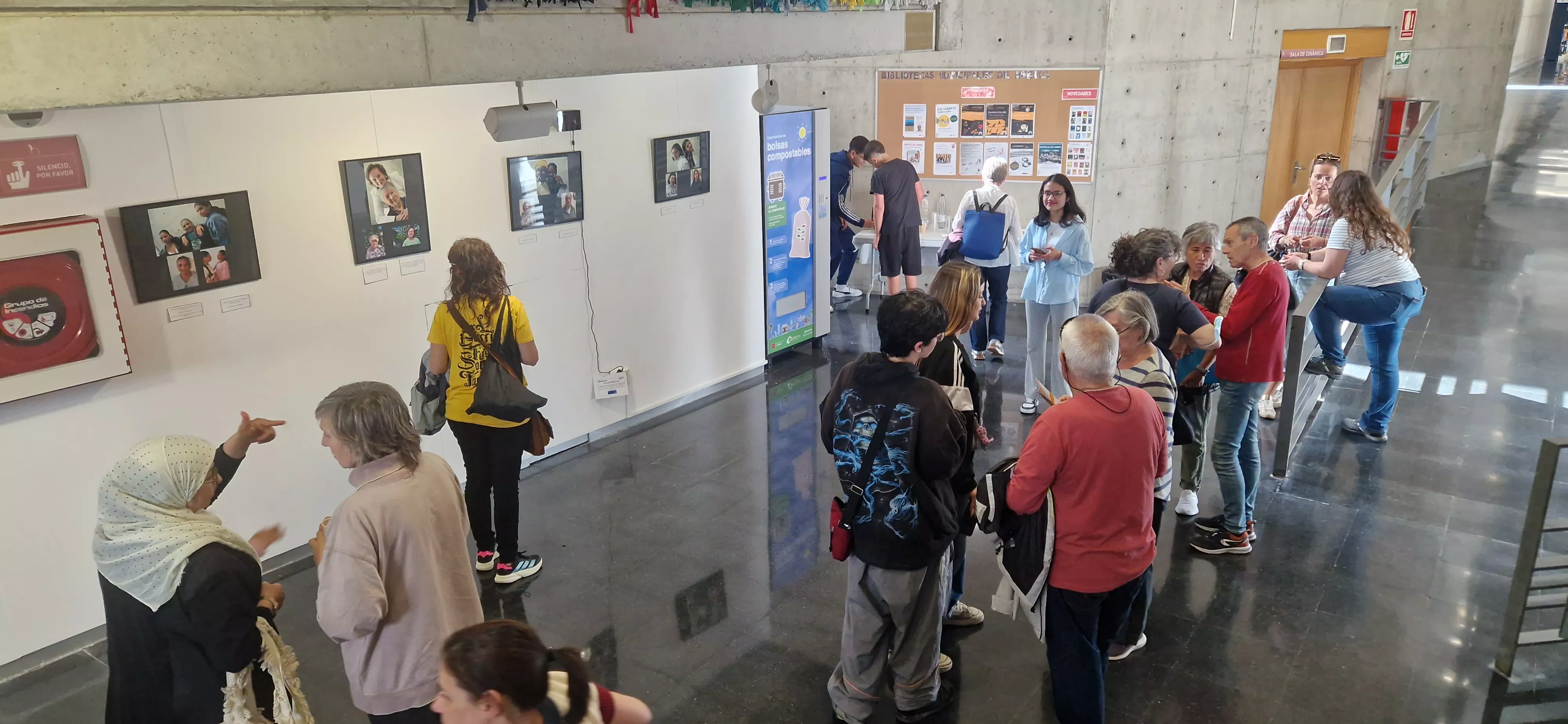 Exposición "Sensaciones” de Barriofest 2025. Foto Myriam Martínez 