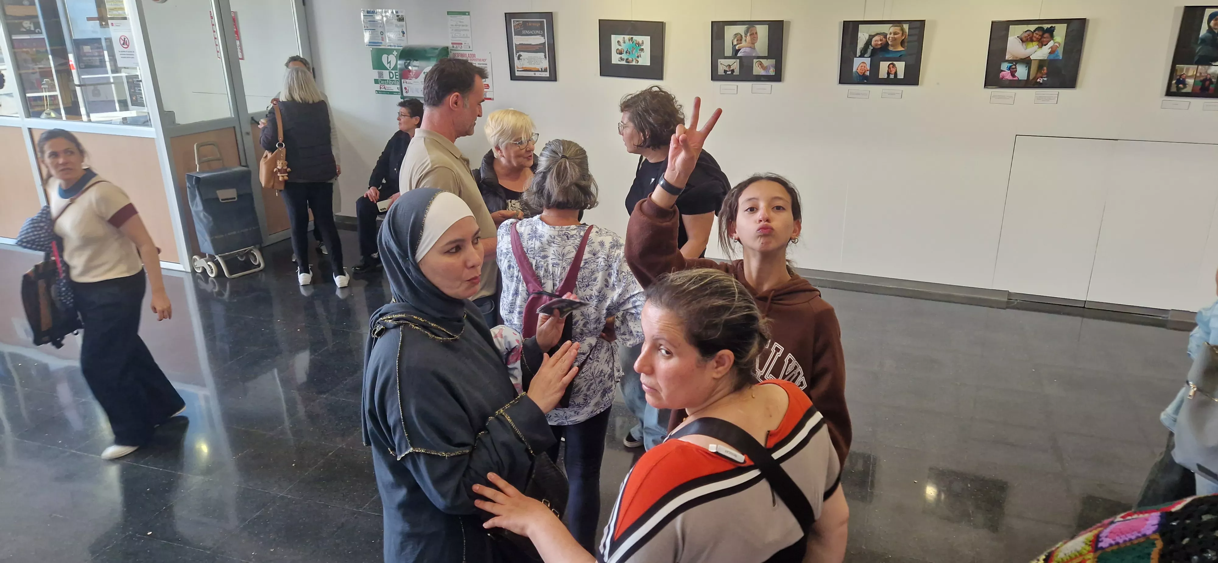 Exposición "Sensaciones” de Barriofest 2025. Foto Myriam Martínez 