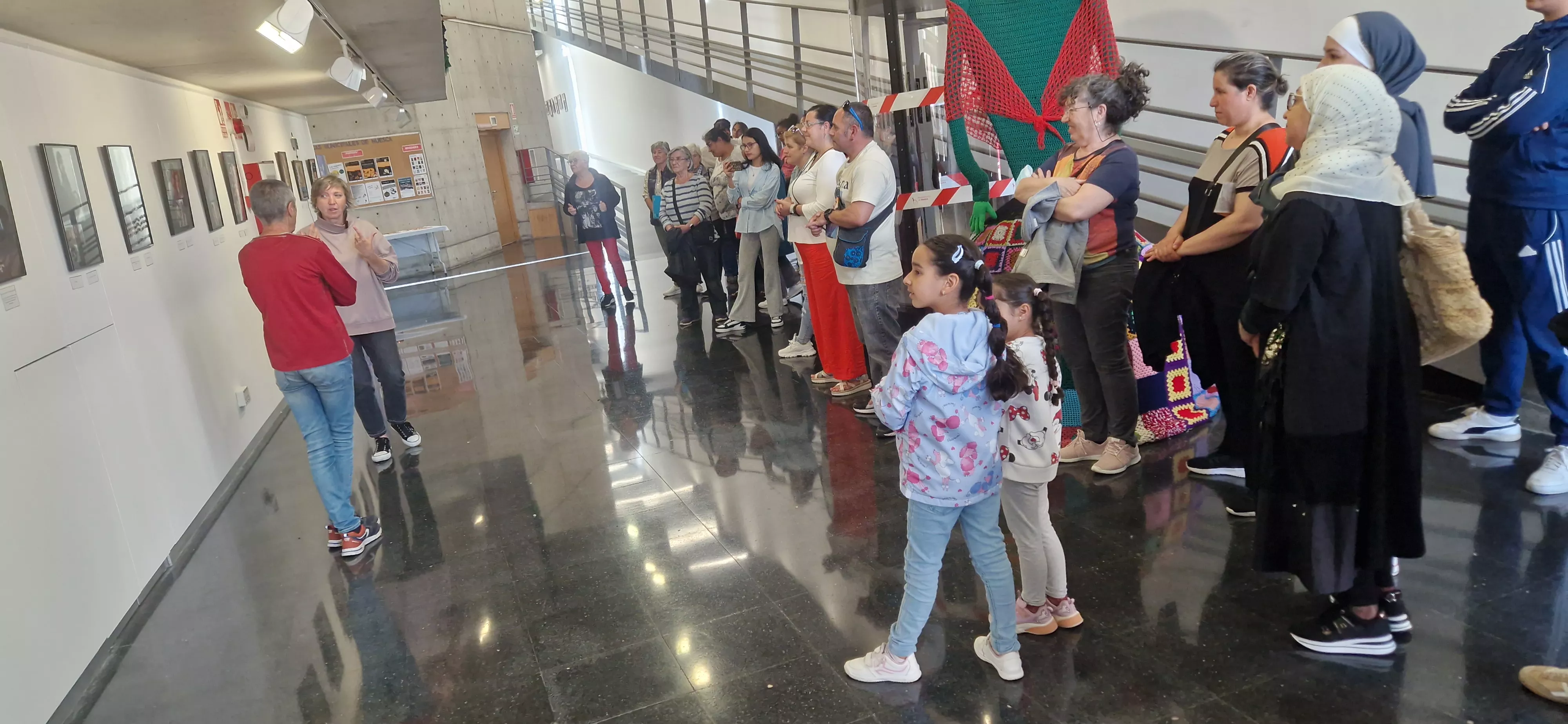 Exposición "Sensaciones” de Barriofest 2025. Foto Myriam Martínez 