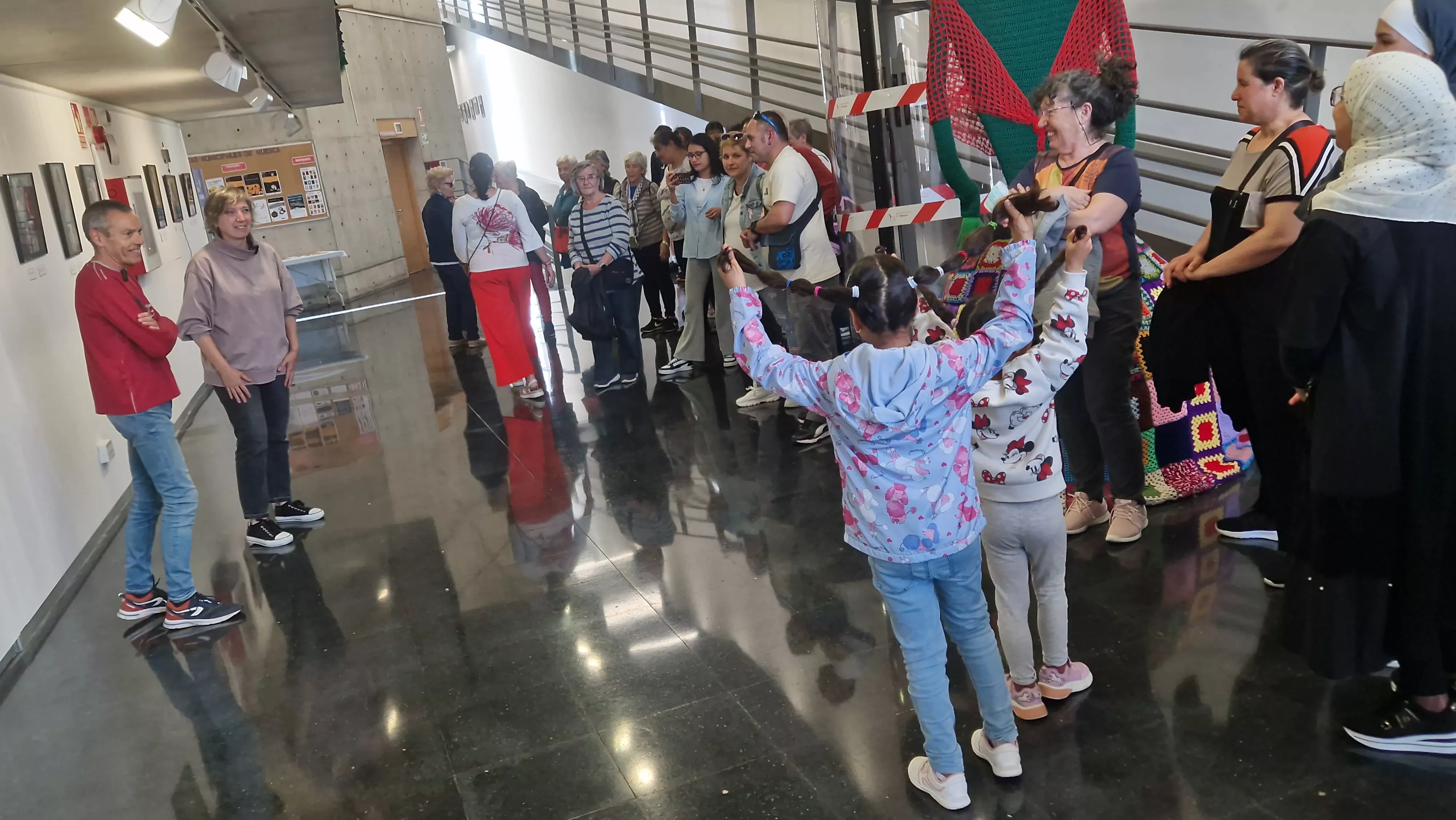 Exposición "Sensaciones” de Barriofest 2025. Foto Myriam Martínez 