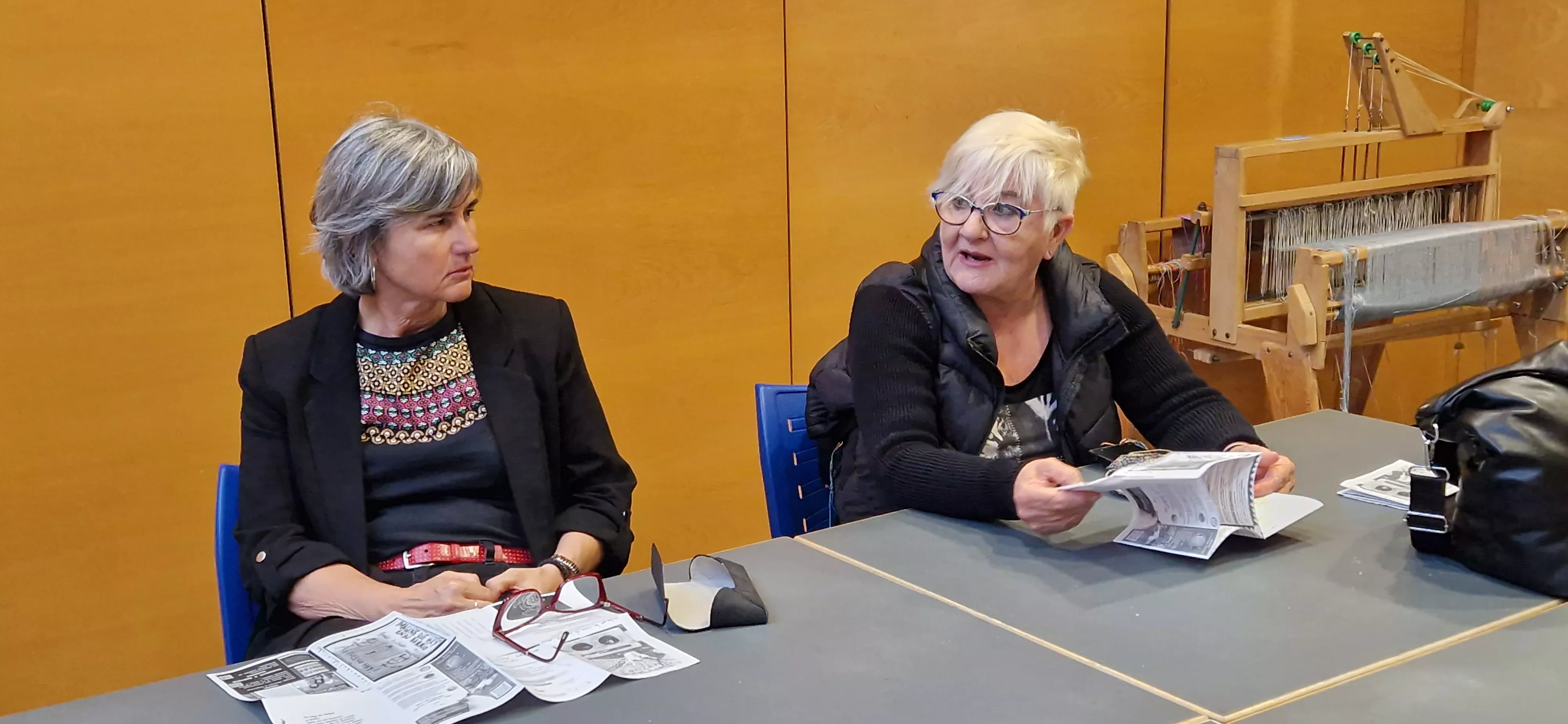 Presentación de Socorro! Fanzine en el 3º Barriofest. Foto Myriam Martínez