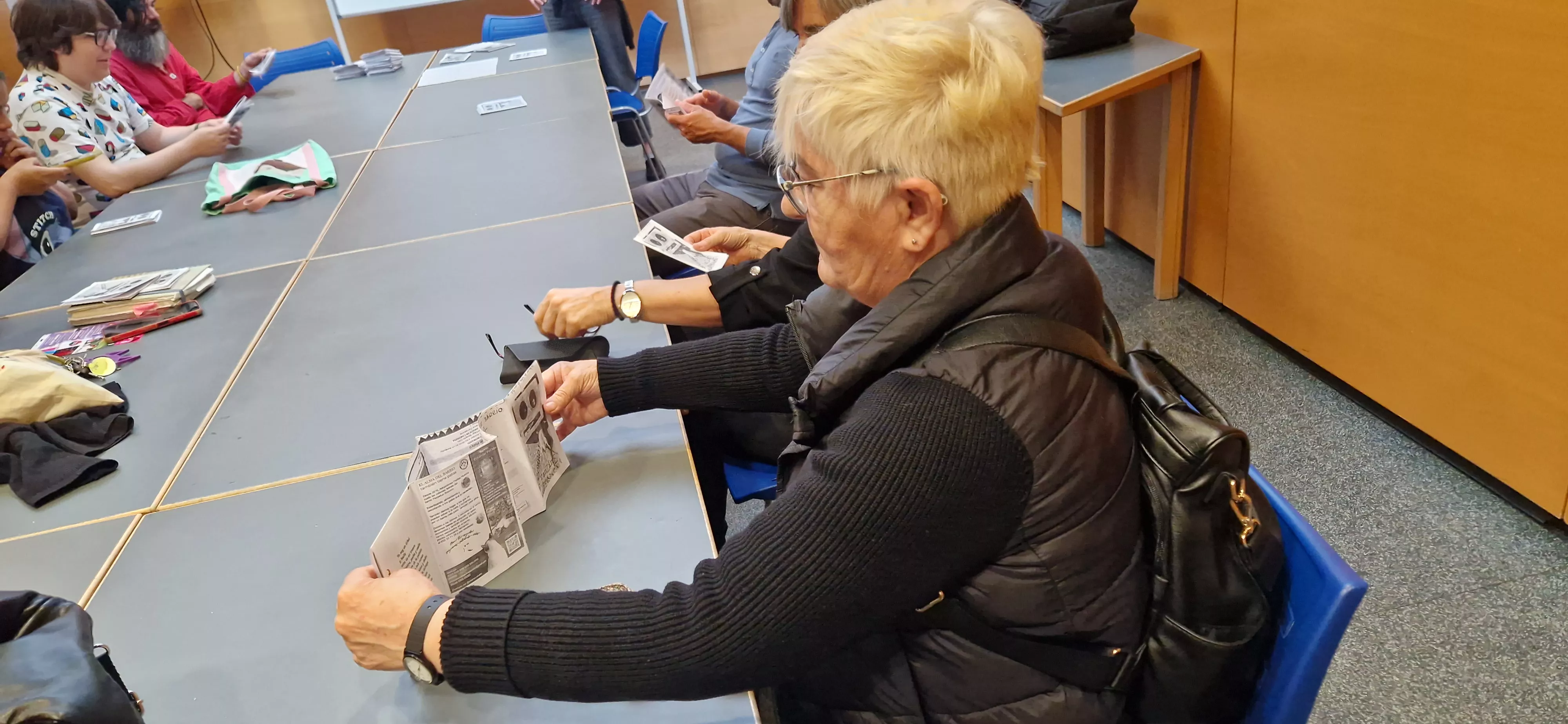 Presentación de Socorro! Fanzine en el 3º Barriofest. Foto Myriam Martínez