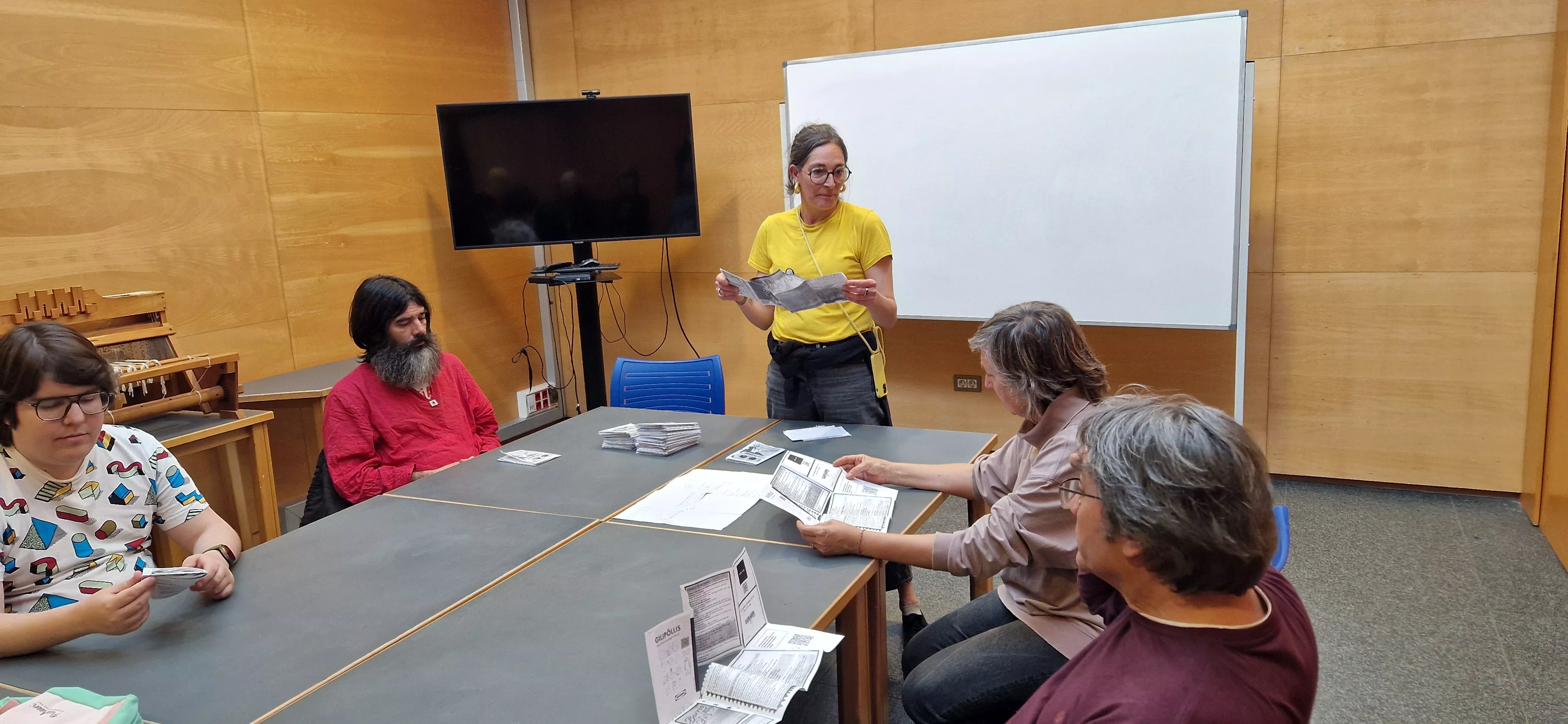 Presentación de Socorro! Fanzine en el 3º Barriofest. Foto Myriam Martínez