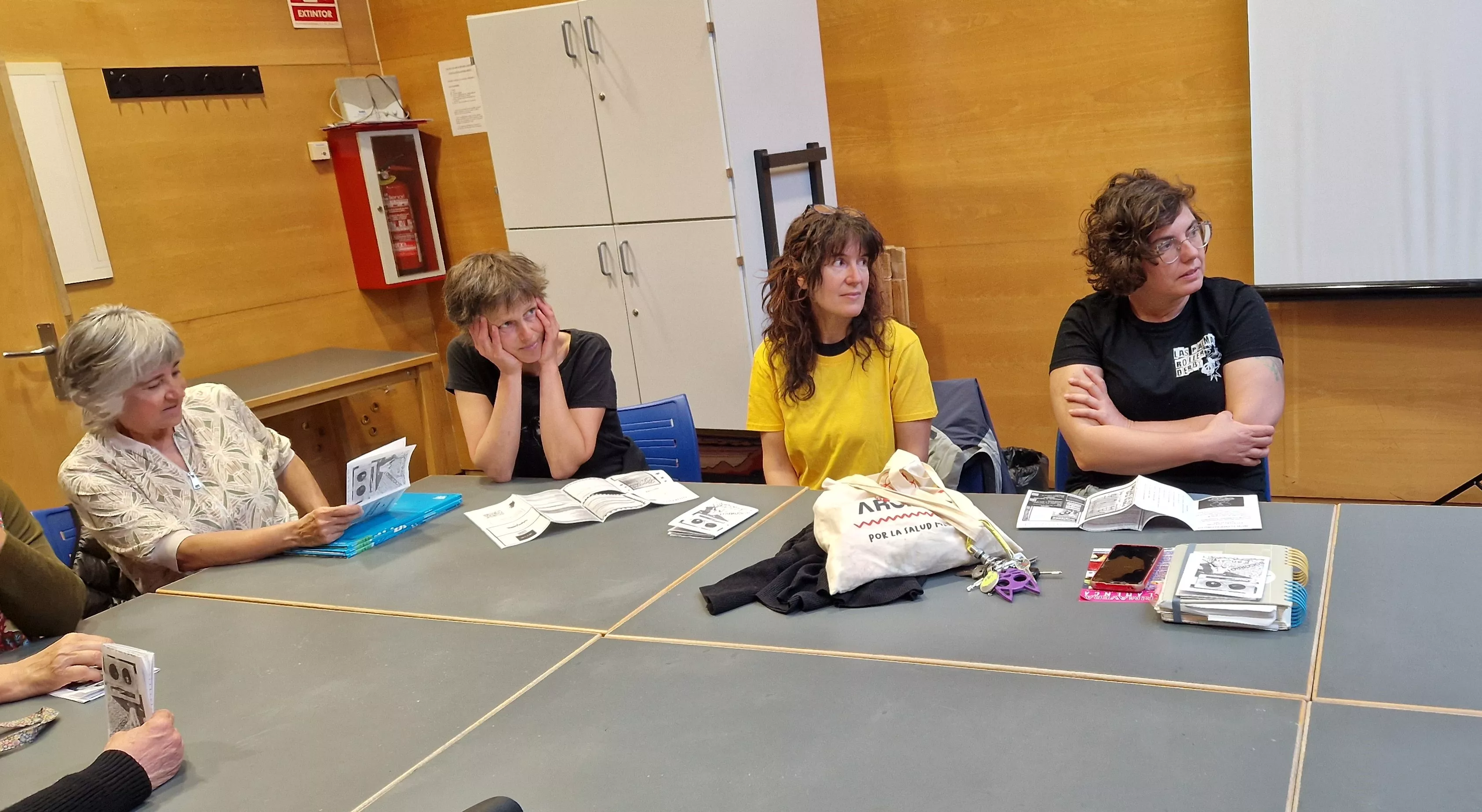 Presentación de Socorro! Fanzine en el 3º Barriofest. Foto Myriam Martínez