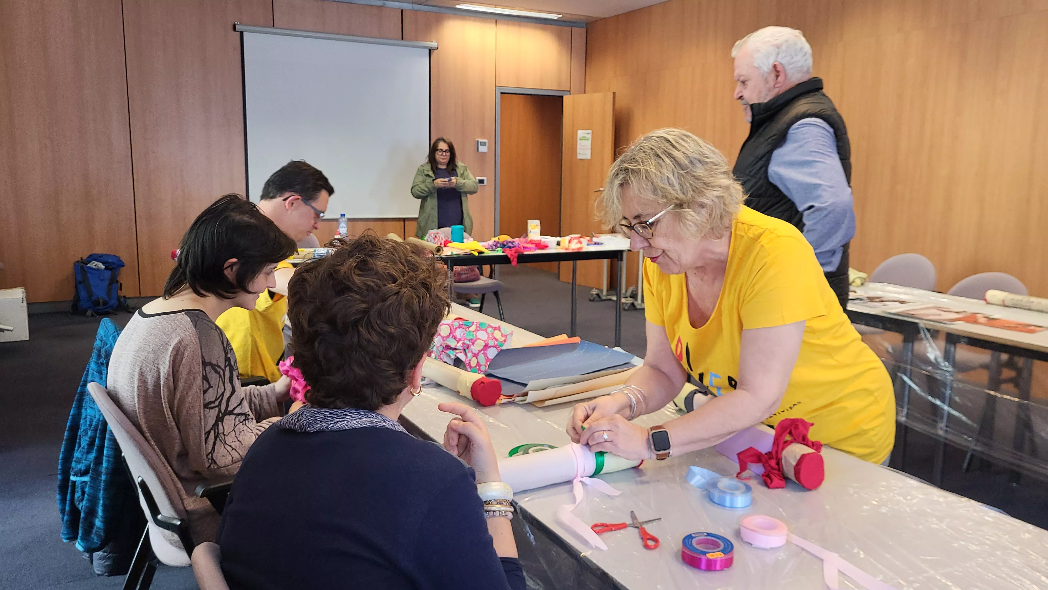 Taller de Poesía Susurrada en Diversario. Foto Mercedes Manterola