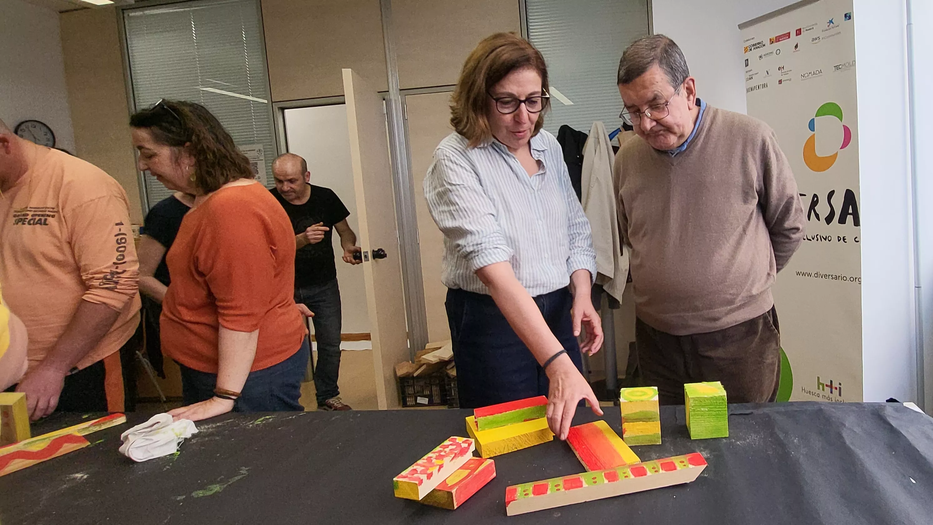 Taller de Isidro Ferrer en Diversario. Foto Mercedes Manterola