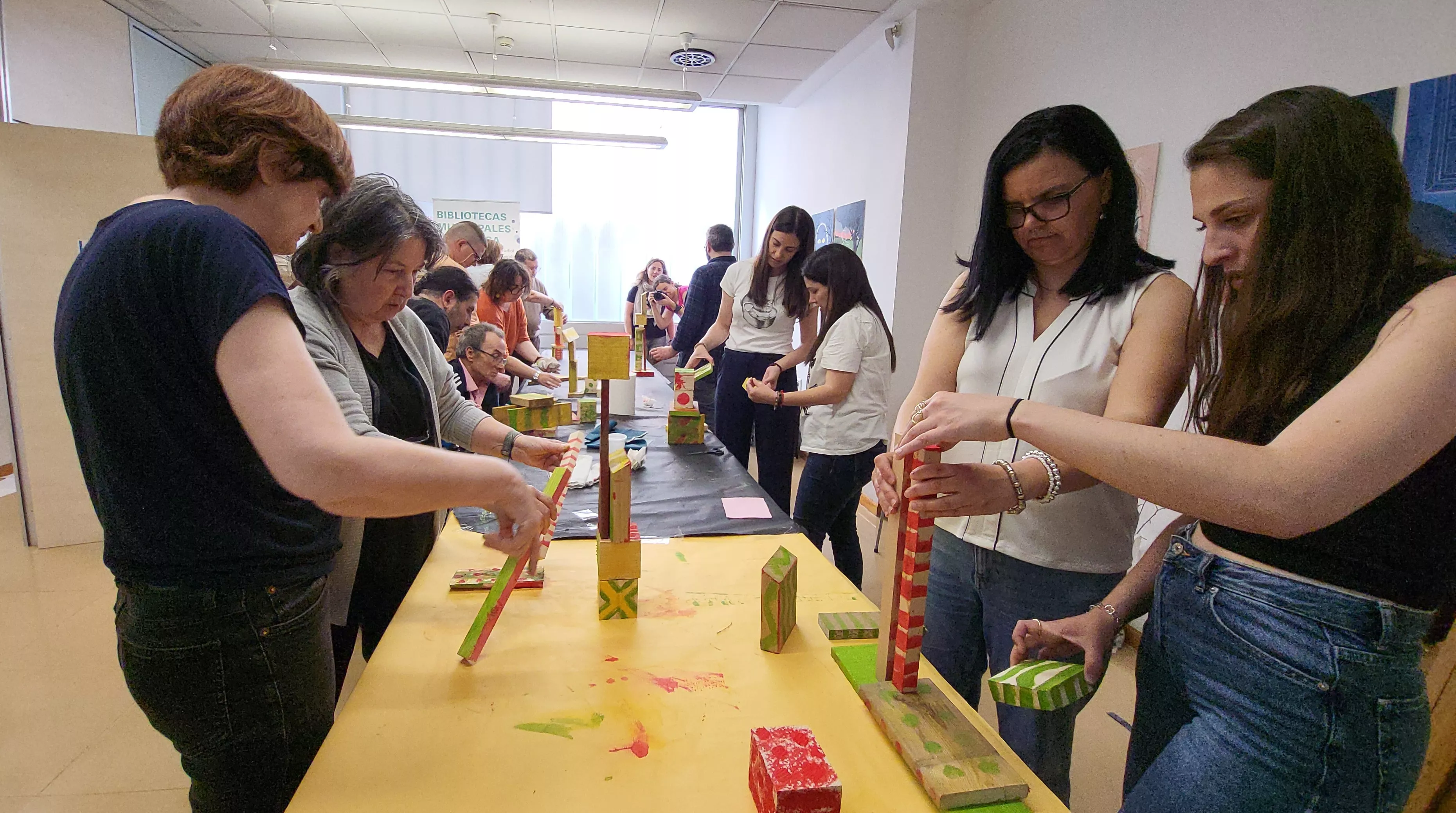 Imagen del taller de Isidro Ferrer en Diversario. Foto Mercedes Manterola