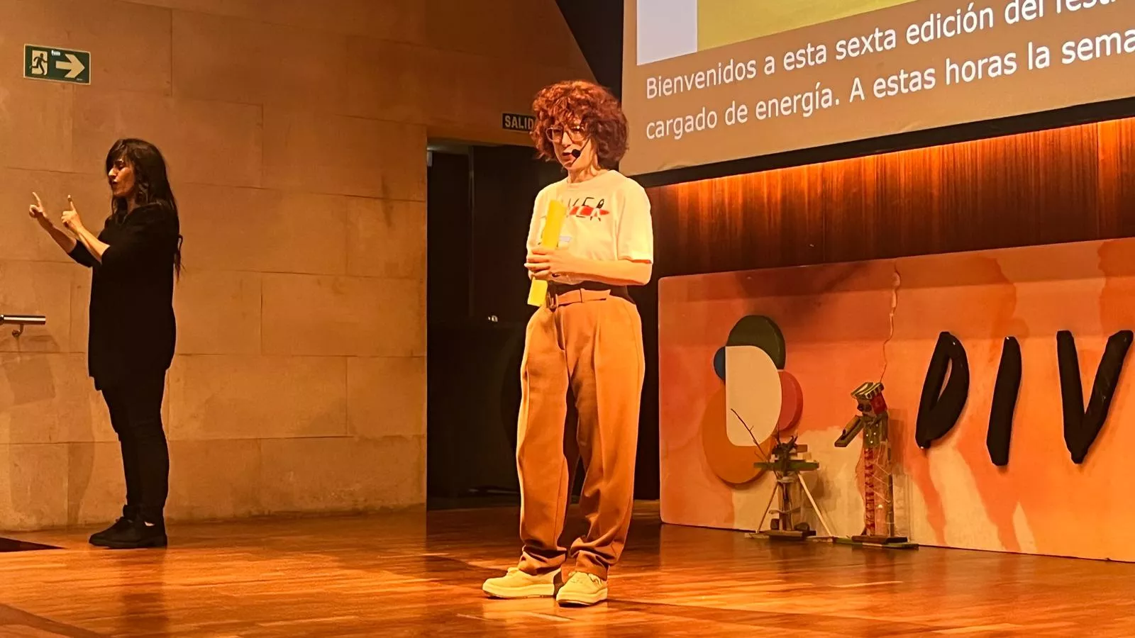 Inauguración del 6º Festival Inclusivo de Creatividad Diversario. Foto Mercedes Manterola