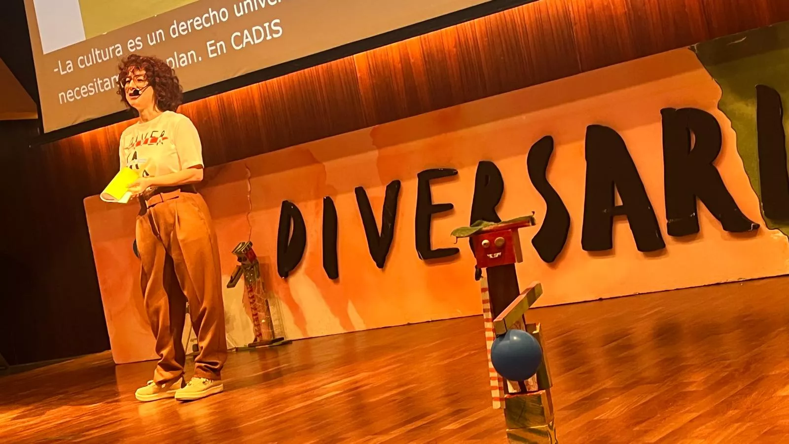 Inauguración del 6º Festival Inclusivo de Creatividad Diversario. Foto Mercedes Manterola