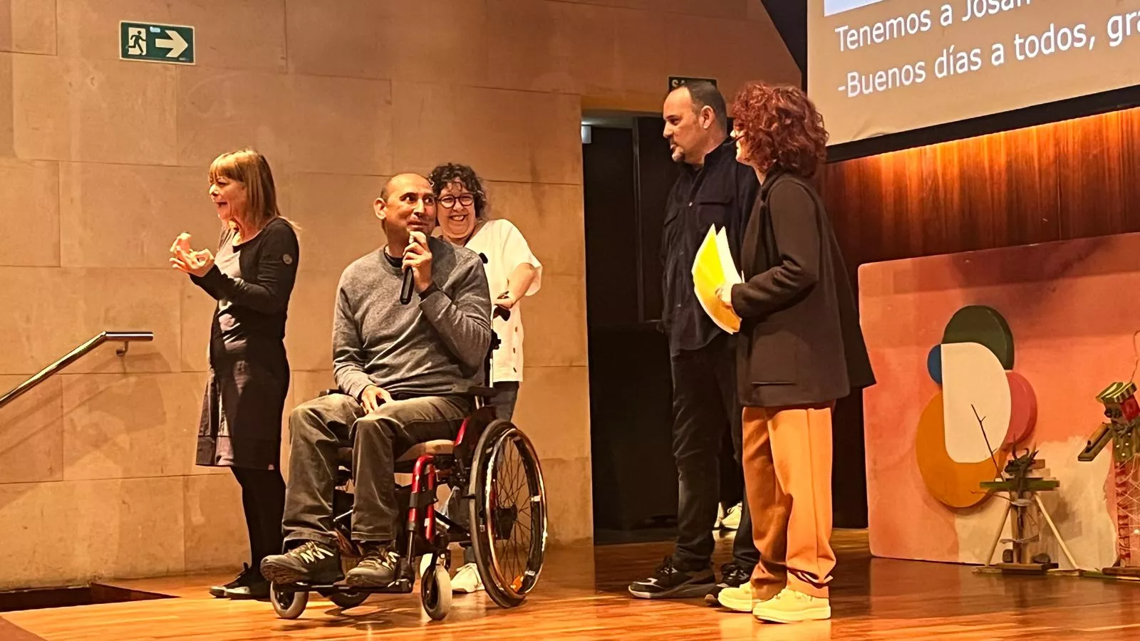 Inauguración del 6º Festival Inclusivo de Creatividad Diversario. Foto Mercedes Manterola