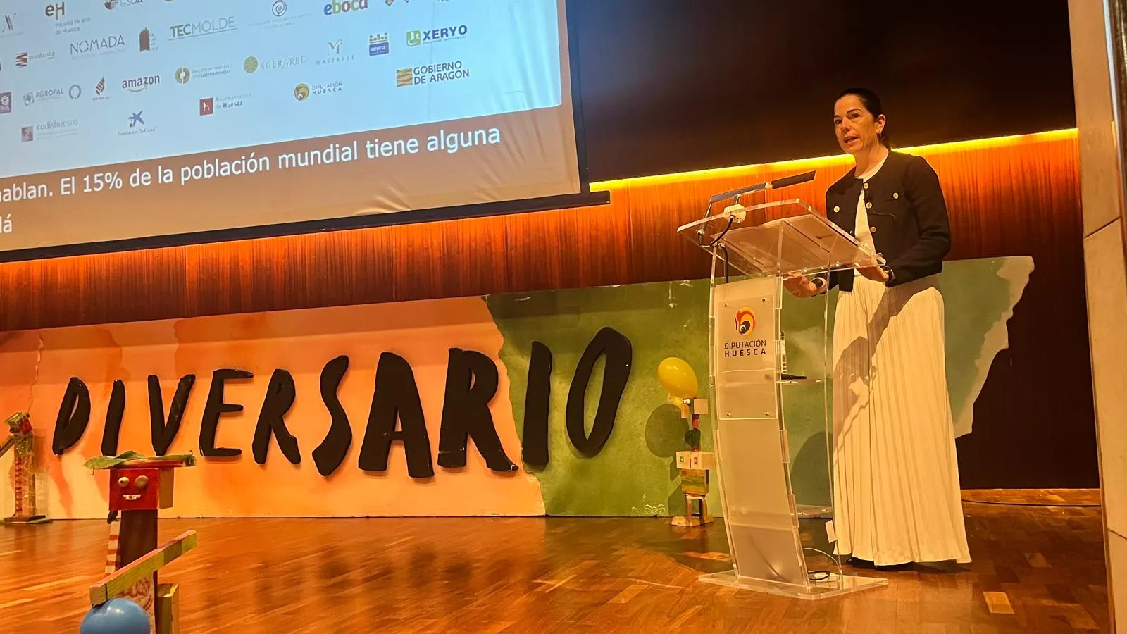 Inauguración del 6º Festival Inclusivo de Creatividad Diversario. Foto Mercedes Manterola